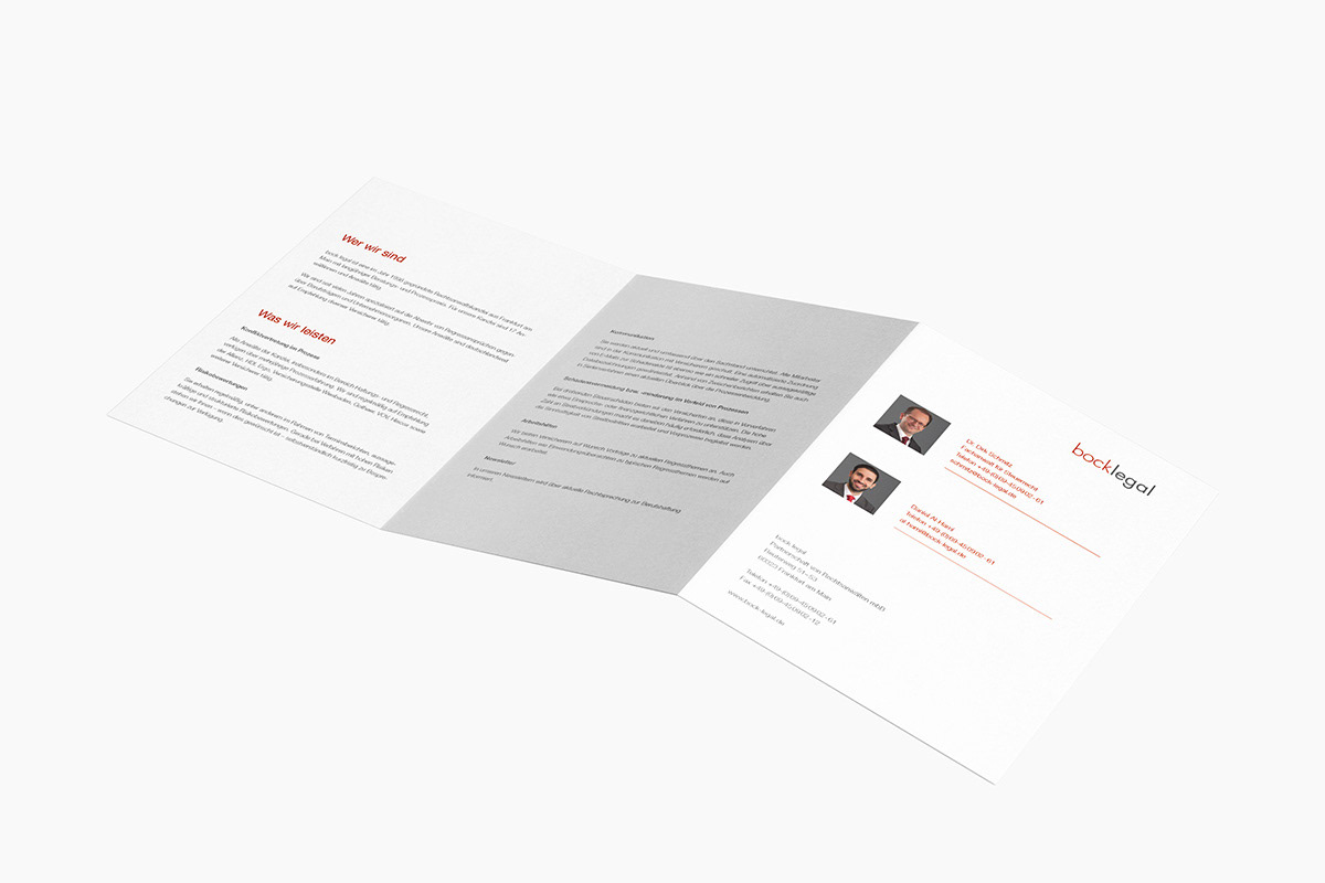 Beispiel für Corporate Design im Kanzleimarketing
