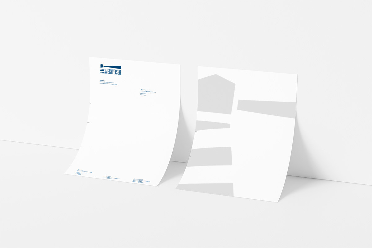 Beispiel für Corporate Design Geschäftsausstattung