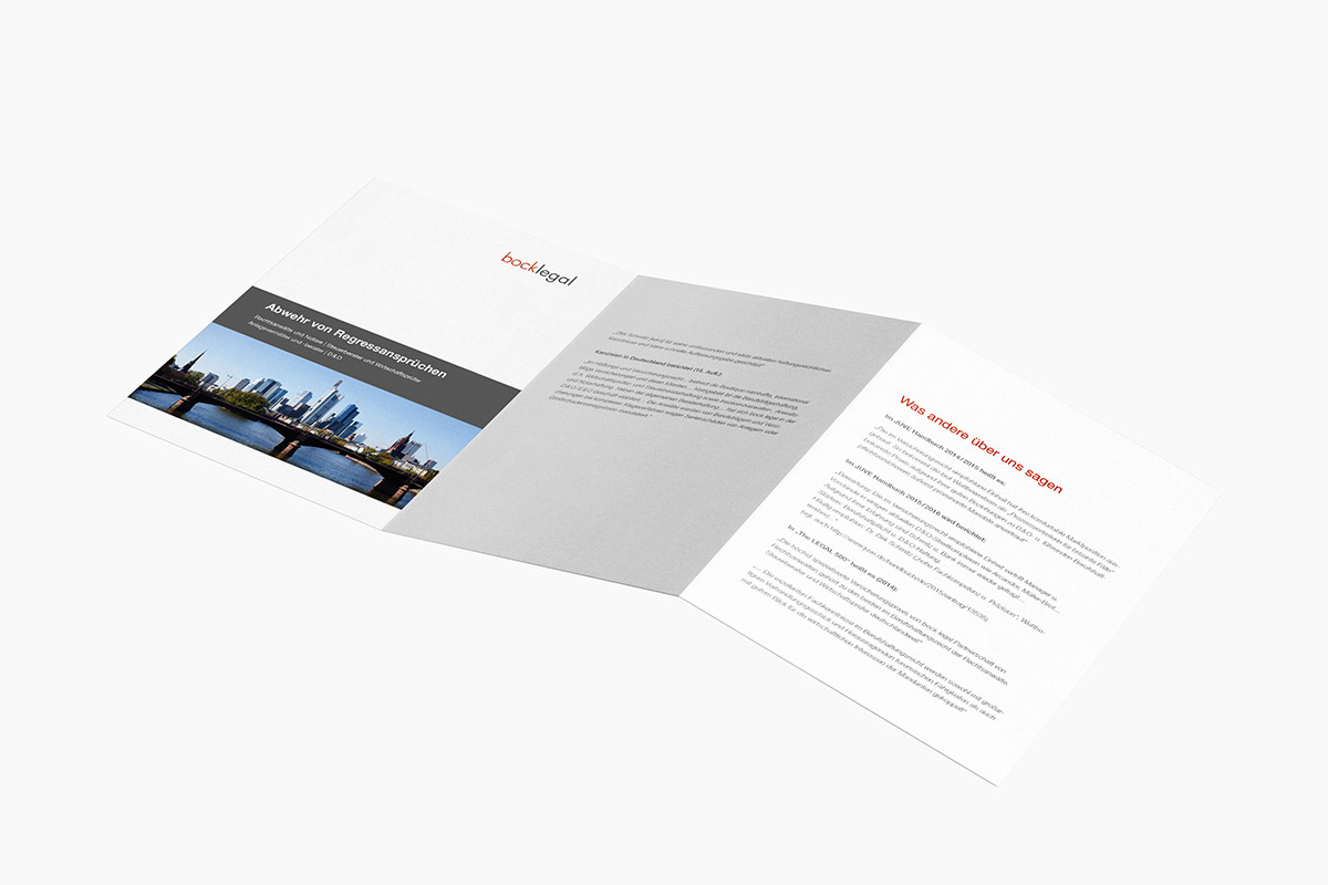 Beispiel für Corporate Design im Kanzleimarketing