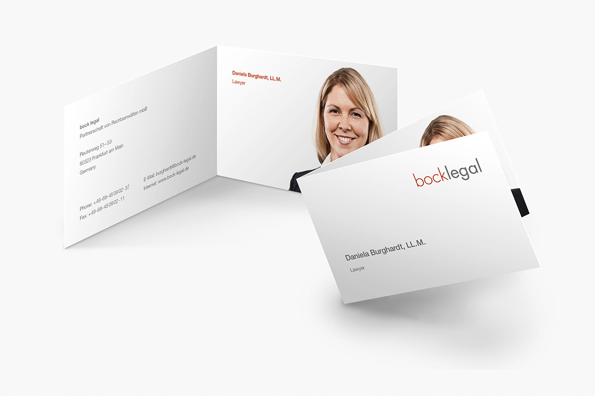 Beispiel für Corporate Design im Kanzleimarketing