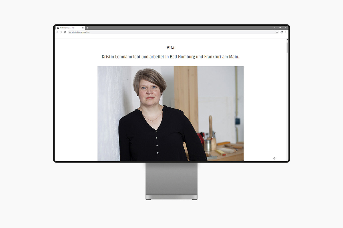 Beispiel für Webdesign Gestaltung