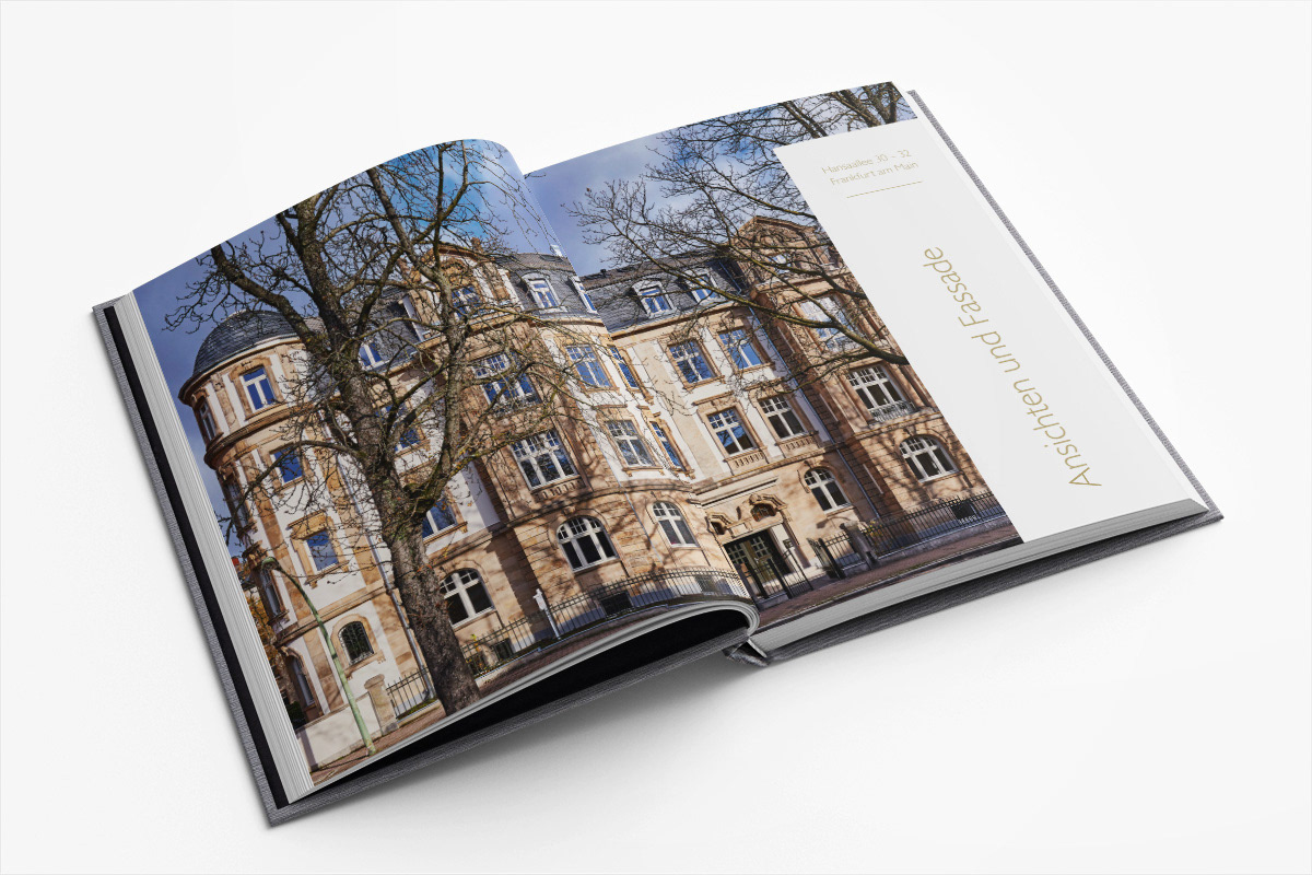 Beispiel für Buchgestaltung