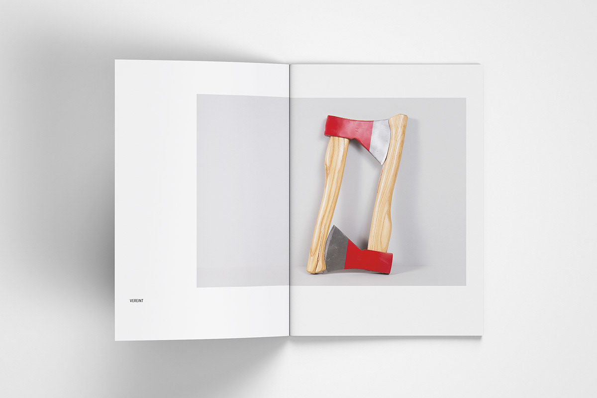 Beispiel für Grafikdesign und Broschüregestaltung