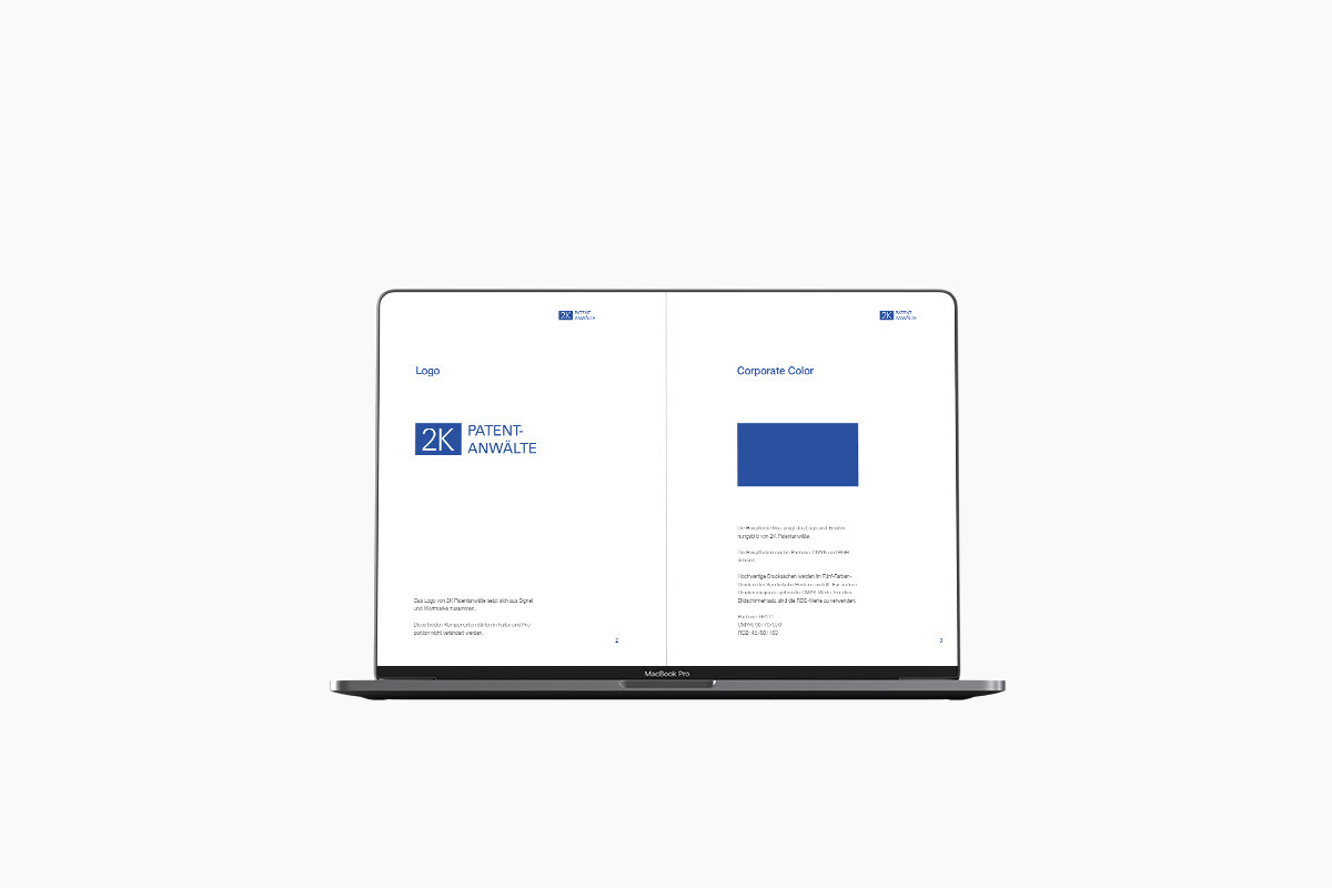 Beispiel für Kanzlei Logo Redesign