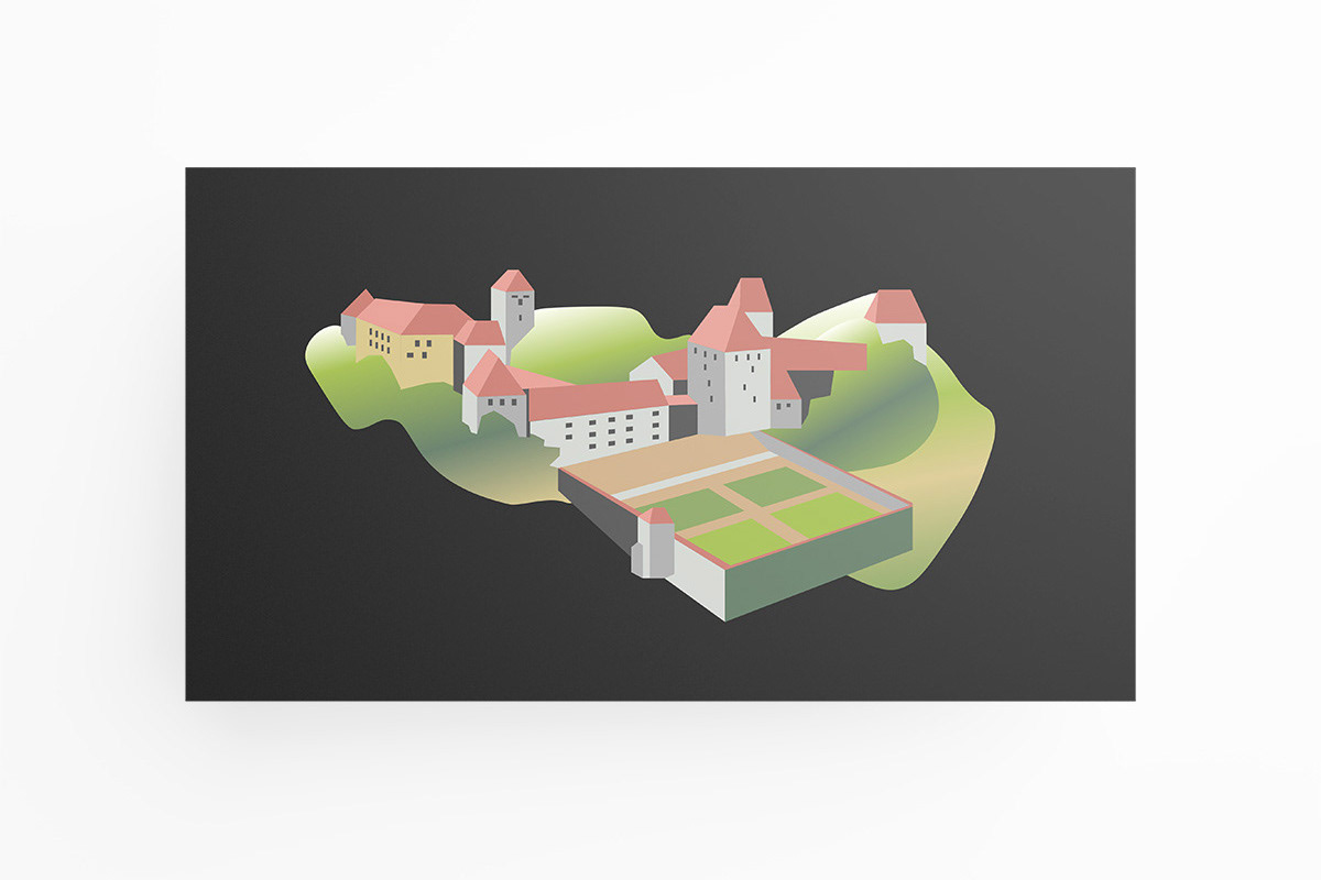 Beispiel für Webdesign mit Illustration