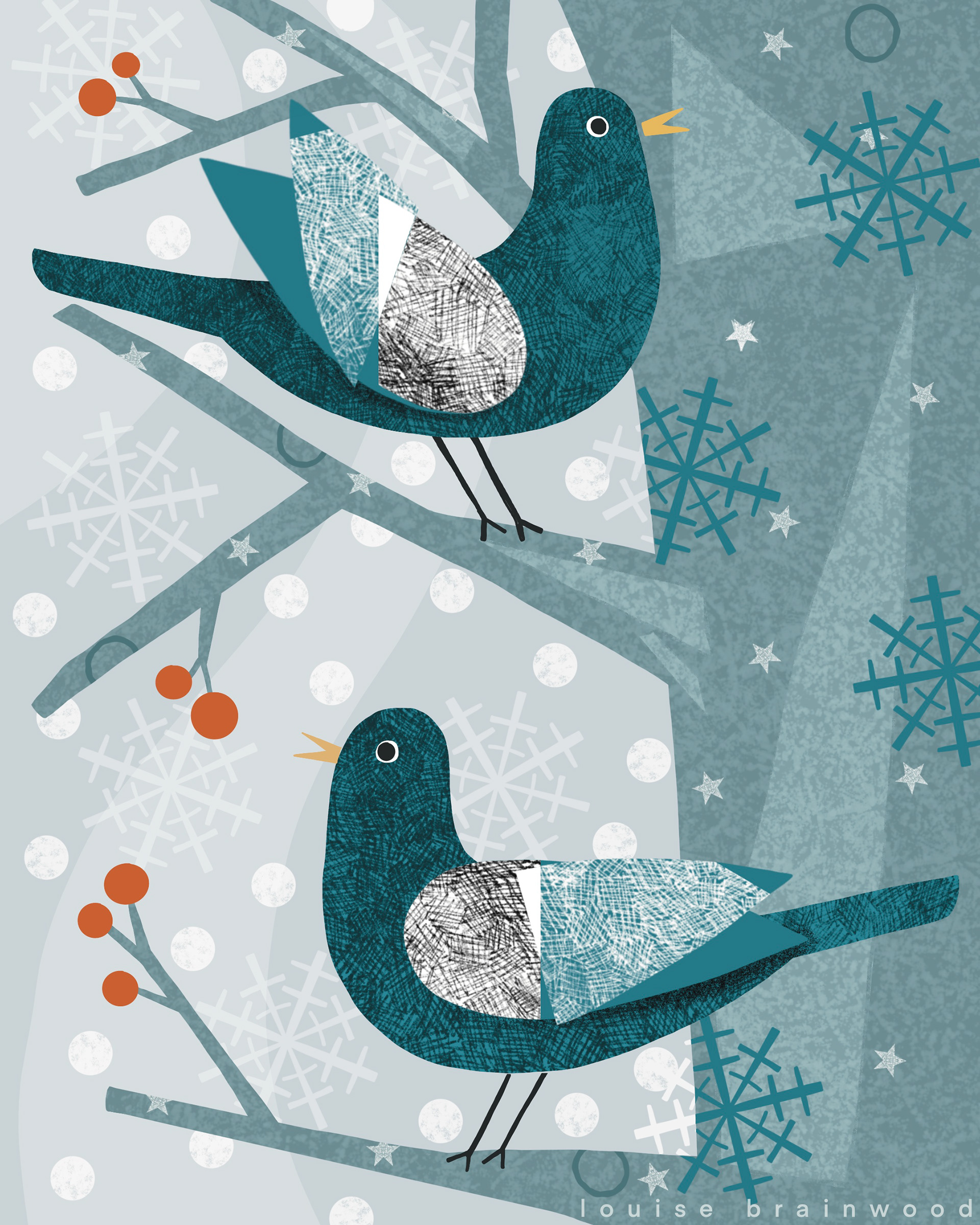 A Shared Song - Winter Blackbirds