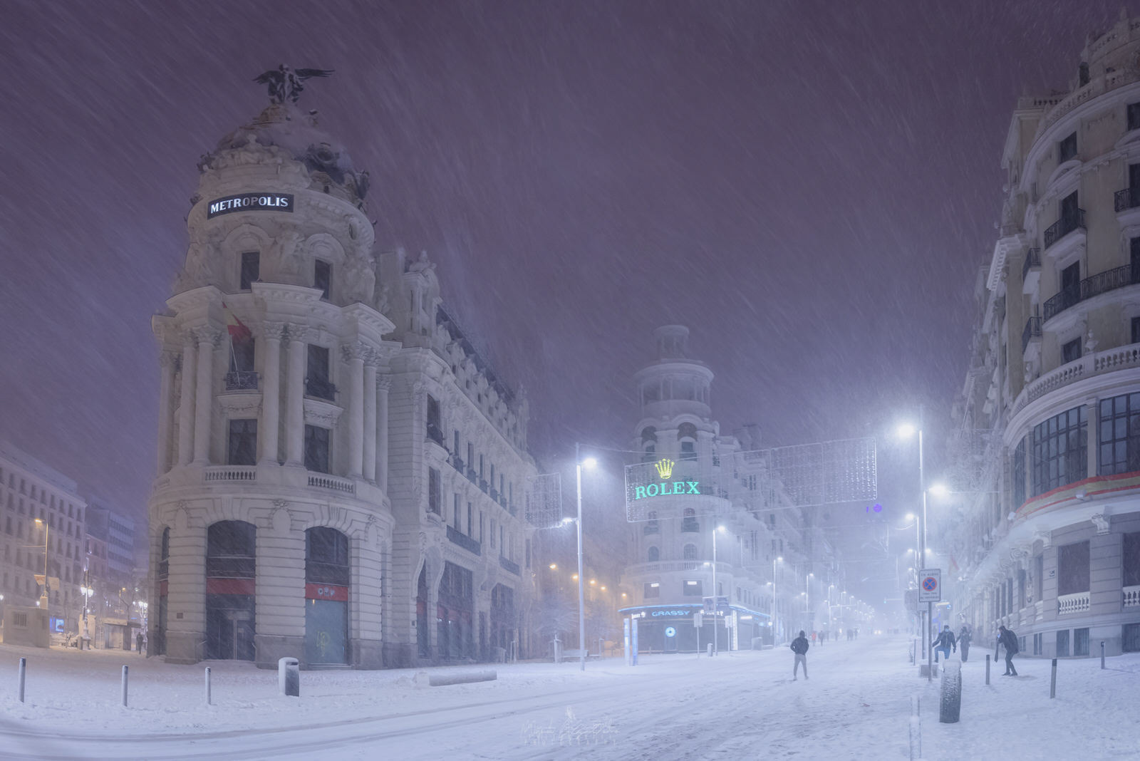 Edificio Metrópilis y la Gran Vía