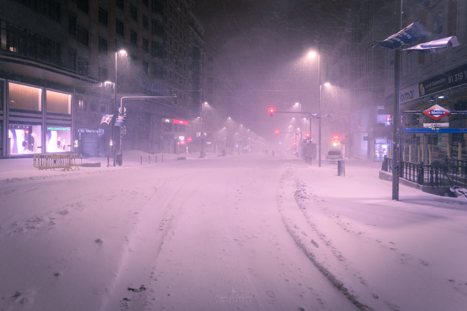 La Gran Vía Hacia PLaza España