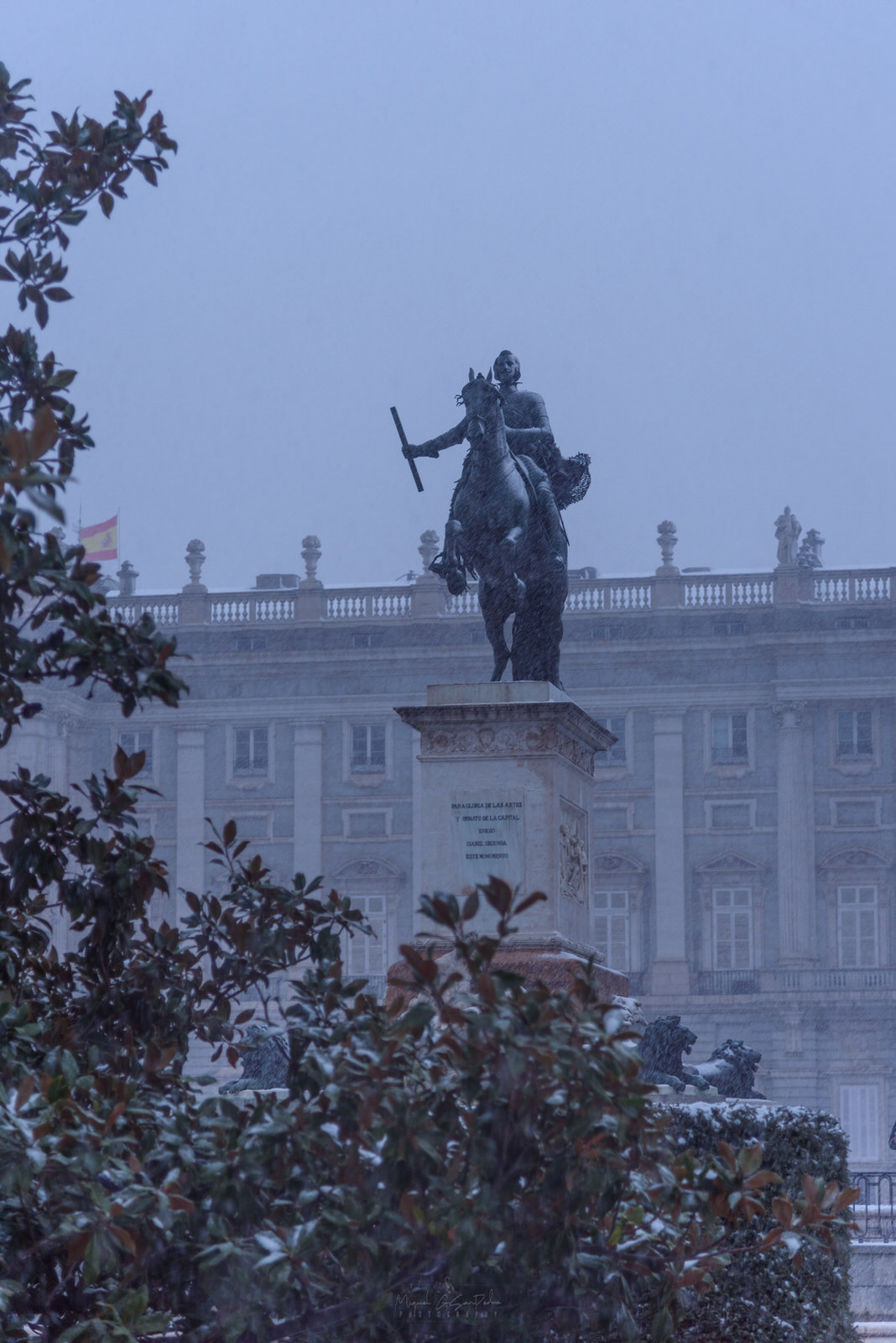 Estatua de Felipe IV. Plaza de Oriente
