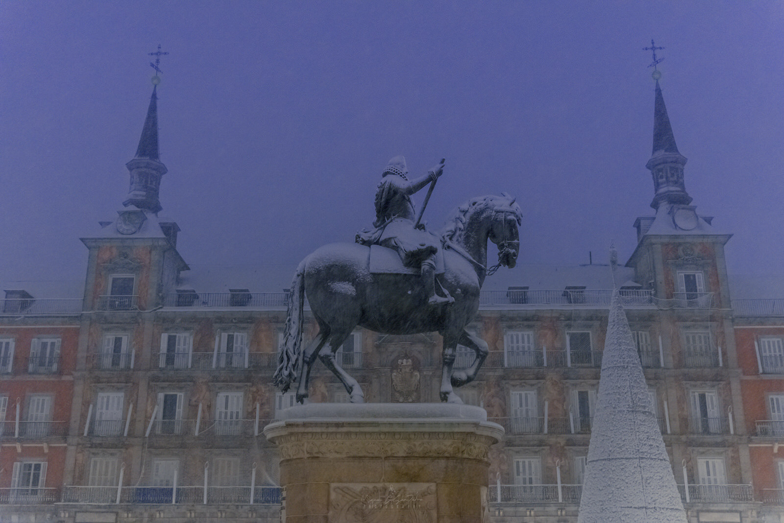Estatua de Felipe III en la Plaza Mayor