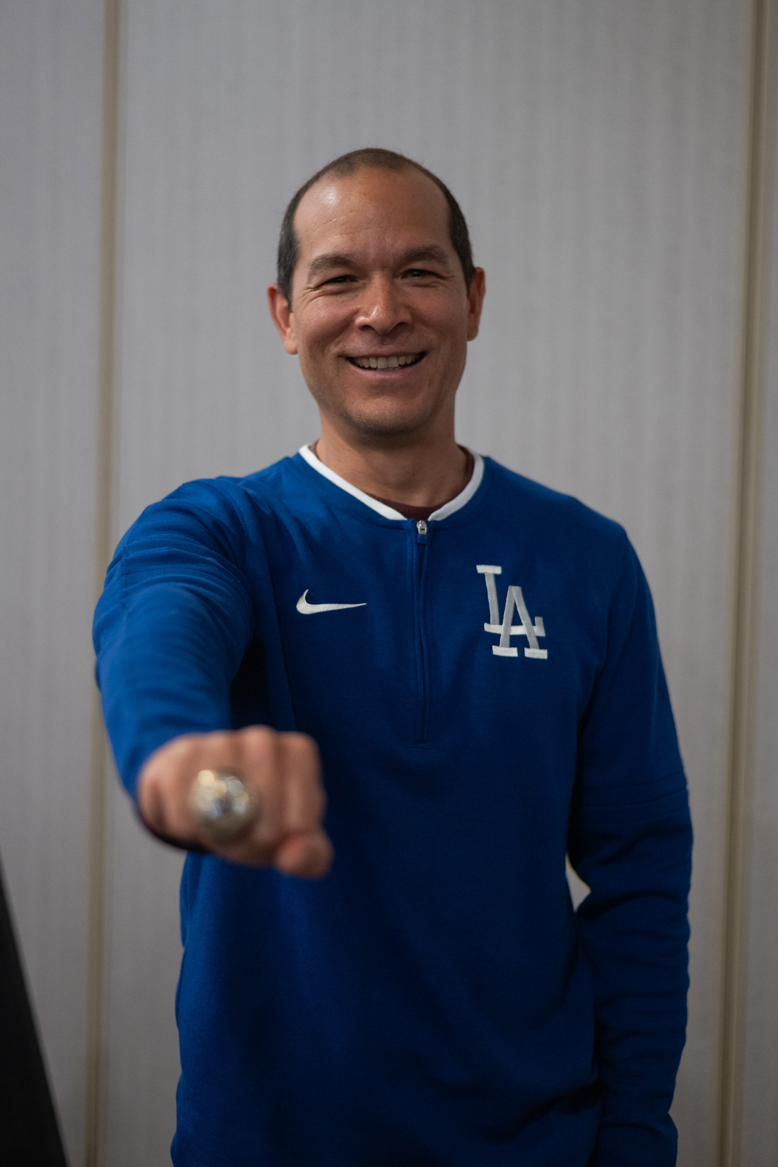 LA Dodgers Championship ring on one of their team doctors