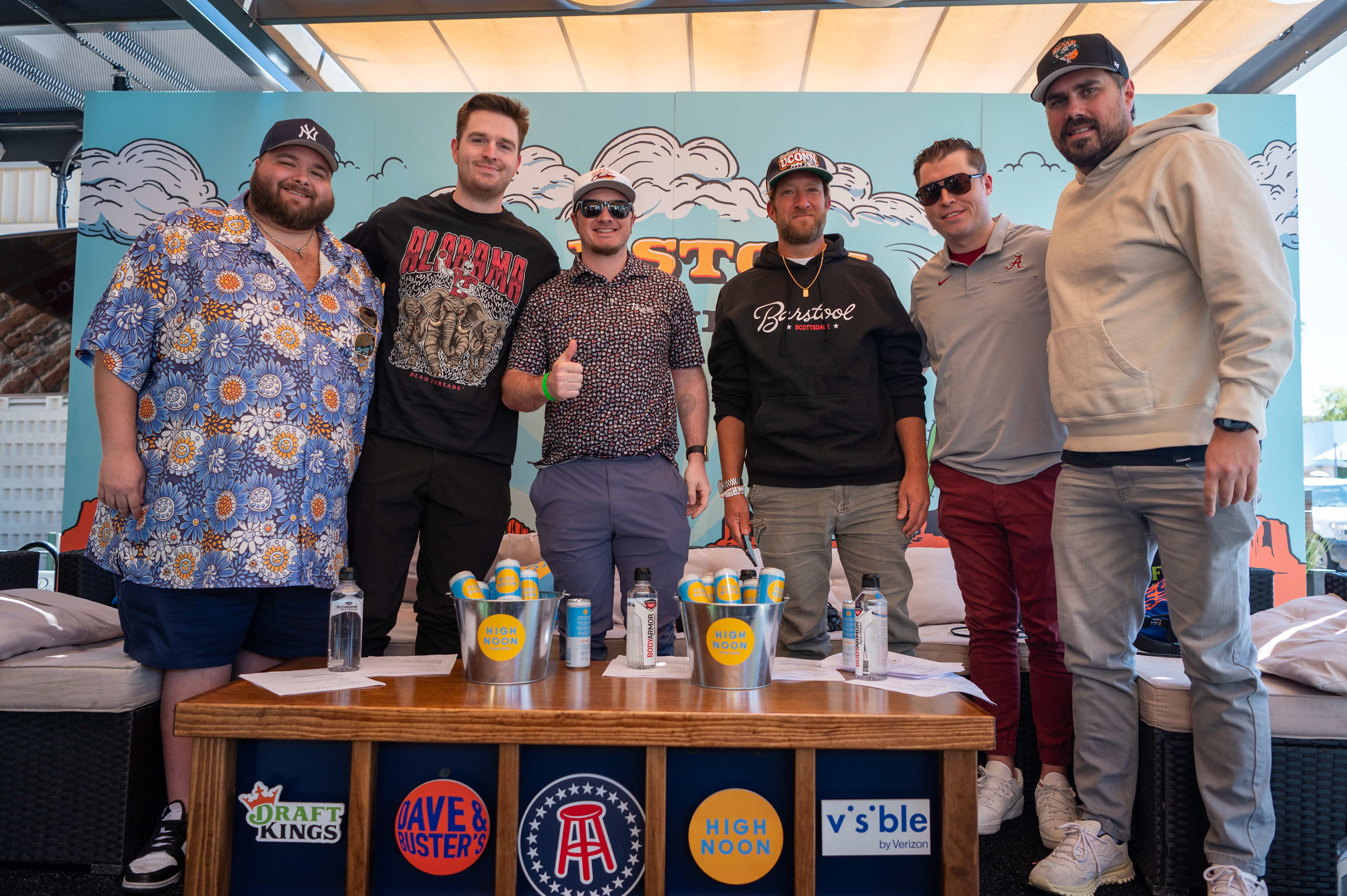 Barstool Group Shot