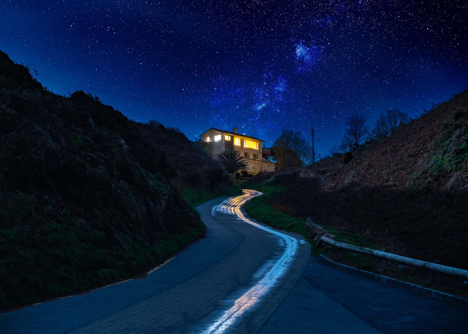 Threads of silver; taste of earth