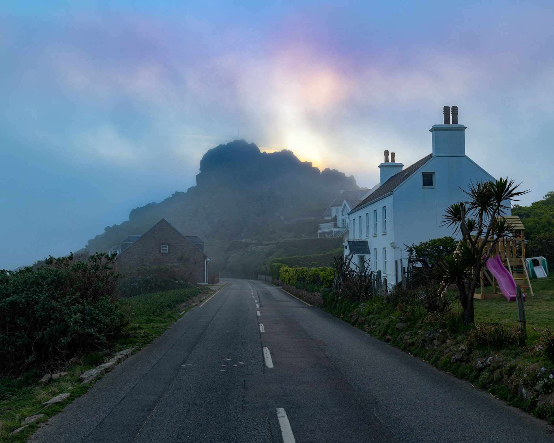 Your hands behind the sun