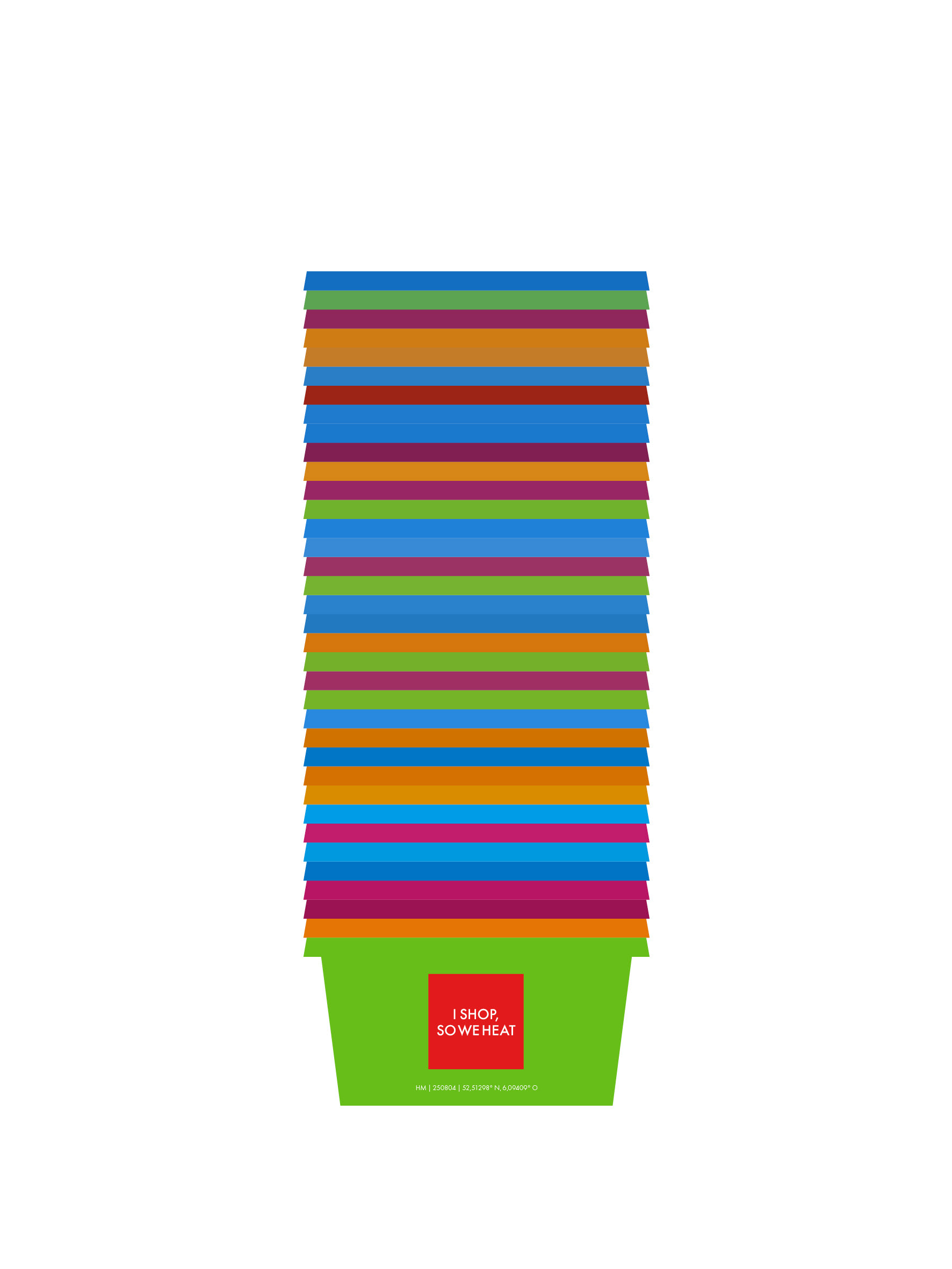 Digitale print op display karton 30 x 40 cm . Gesigneerd, oplage 10 stuks. €175