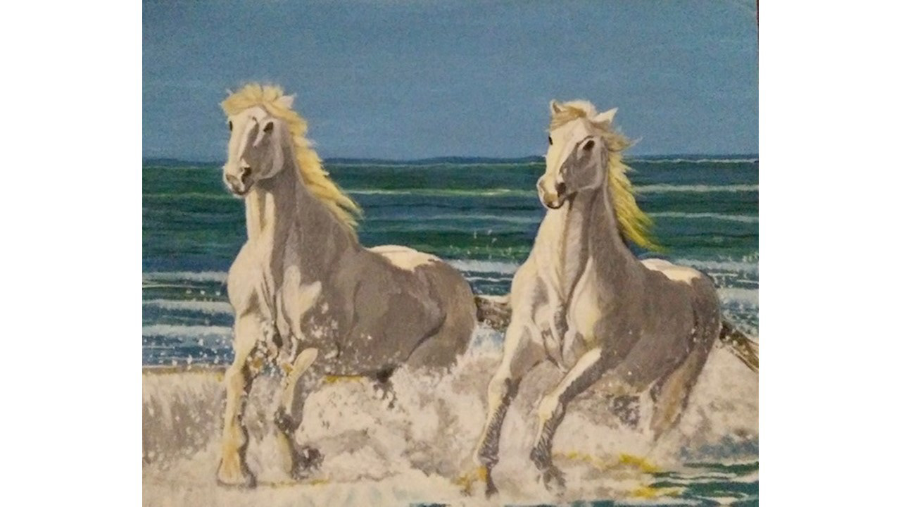 Thomas Williams | Running Free | Painting