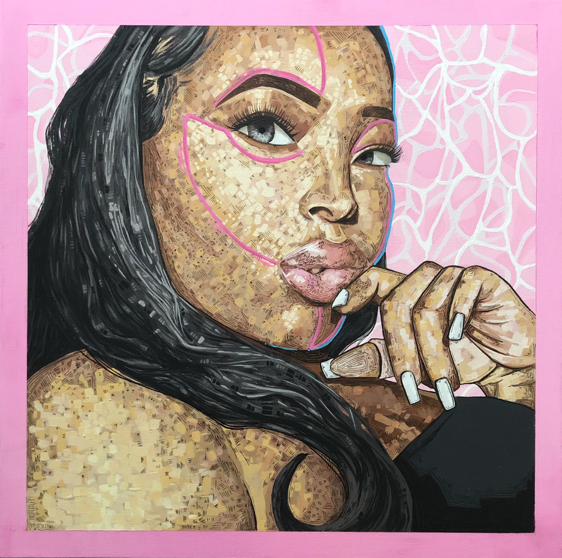Skye Johnson | Pink Lemonade | Mixed medium | 11x16