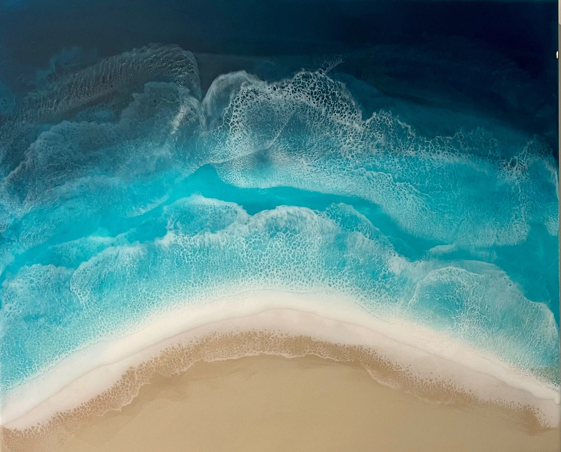 Erin Foster | Ocean | Mixed Media | 20x24