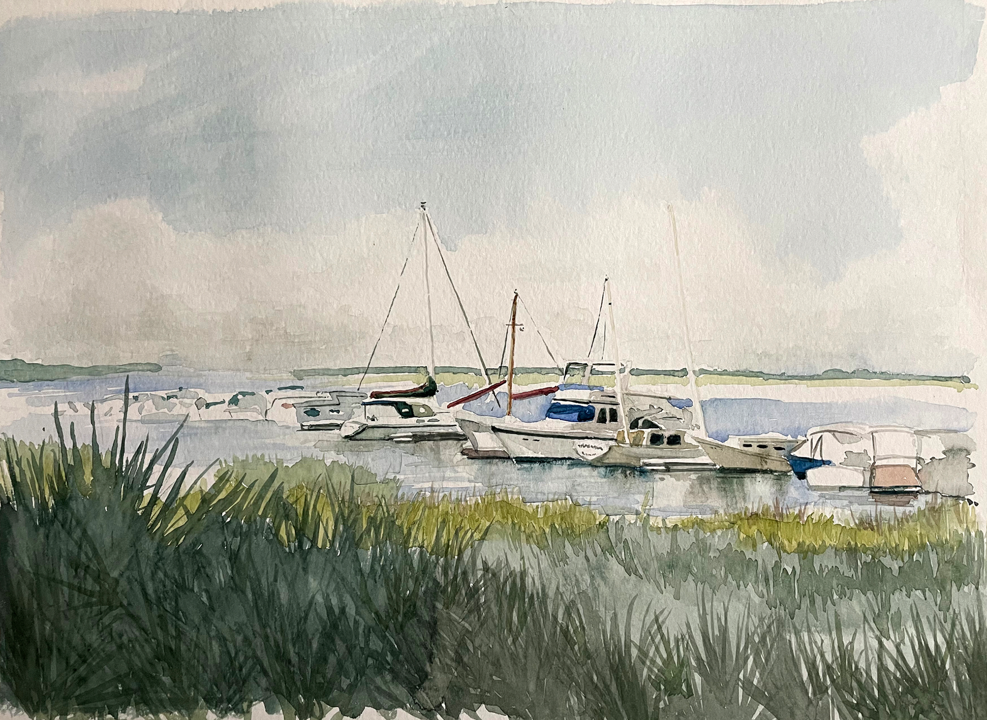 Andrew Kilinski | Jekyll Island | Works on paper | 16x20
