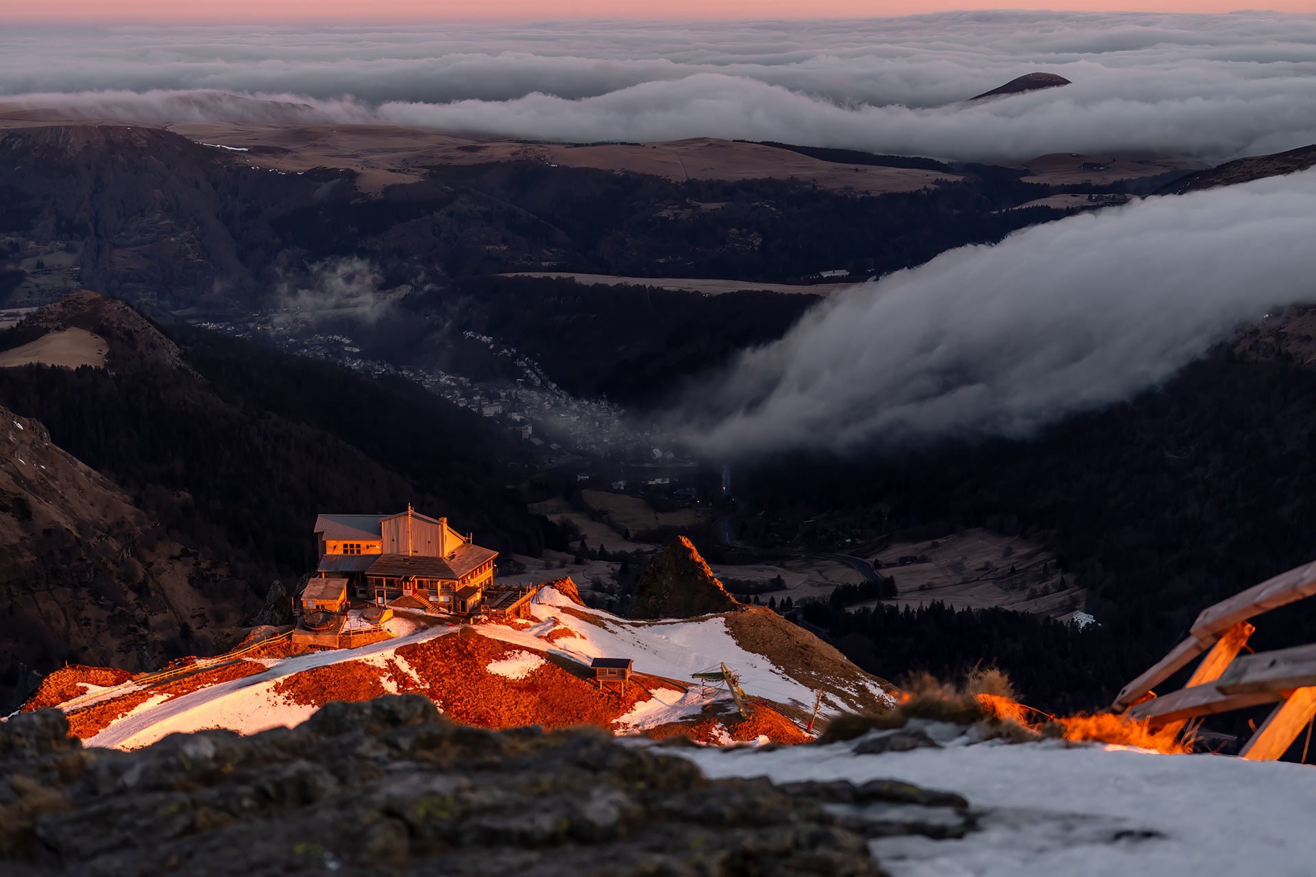 Lever de soleil au Puy de Sancy