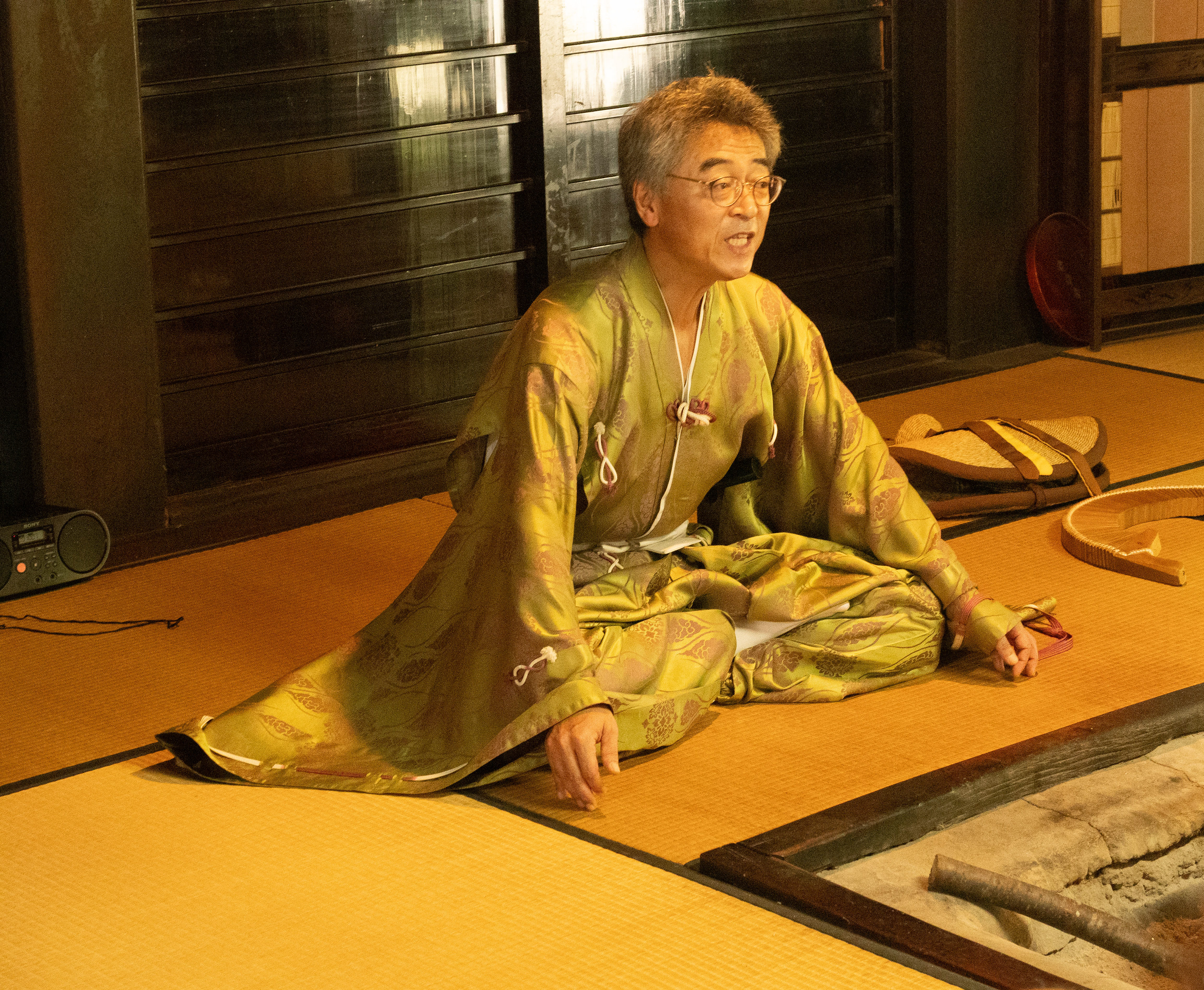 Mr. Iwase, current head of Iwase House