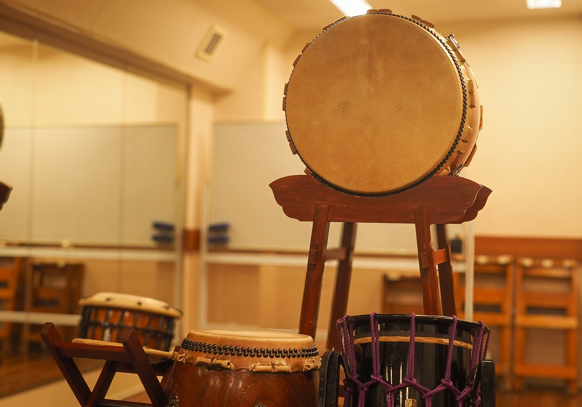 Odaiko - big drum - at Miyamoto Taiko Store, Tokyo