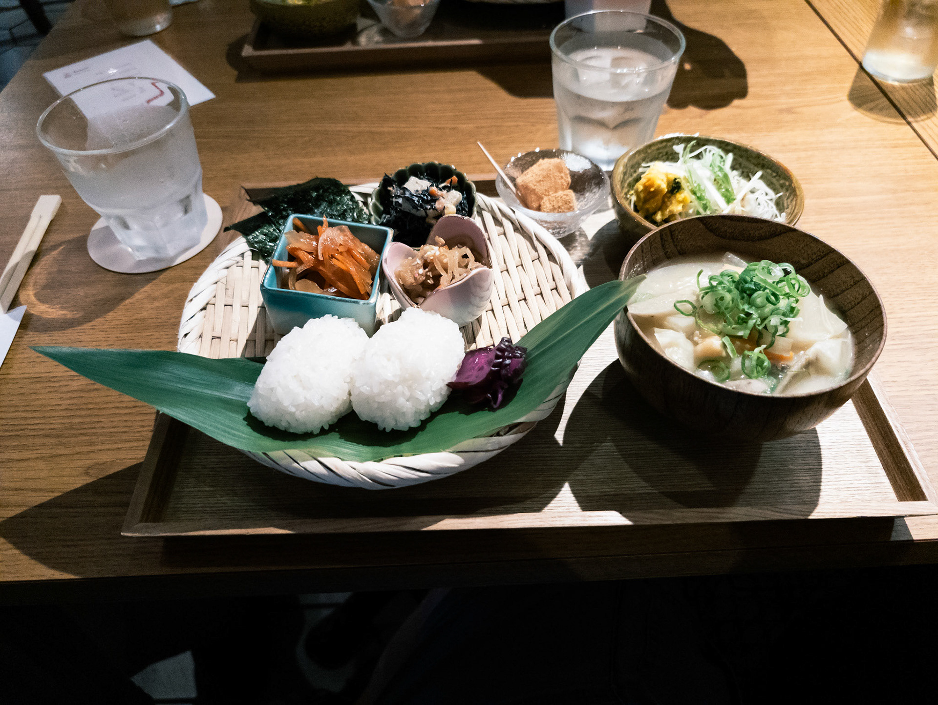 A farewell meal