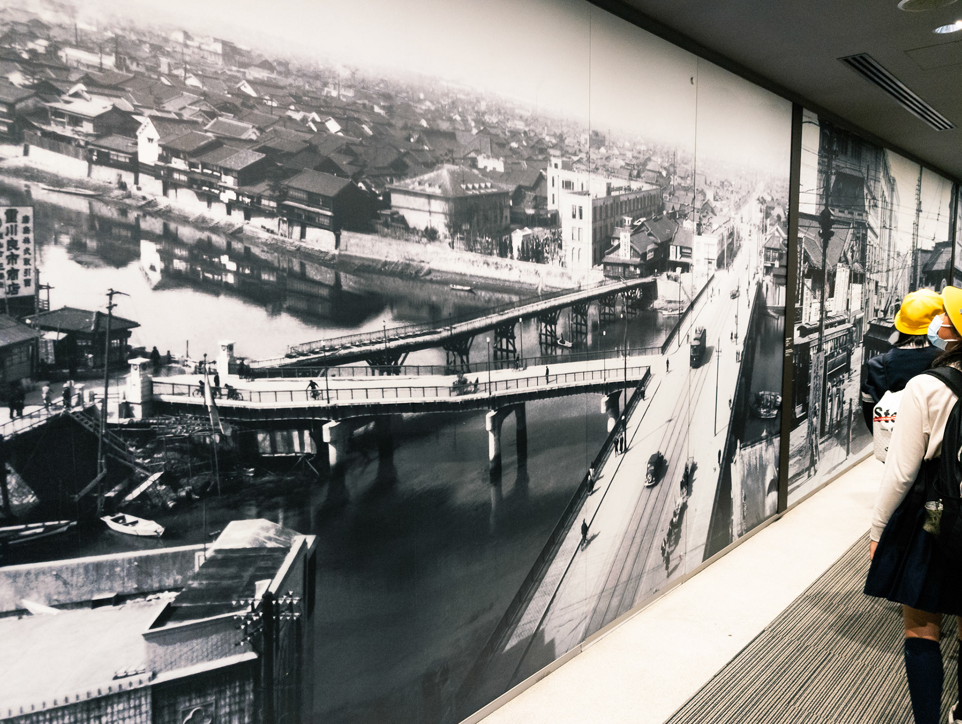 Photo of bridge before the bomb
