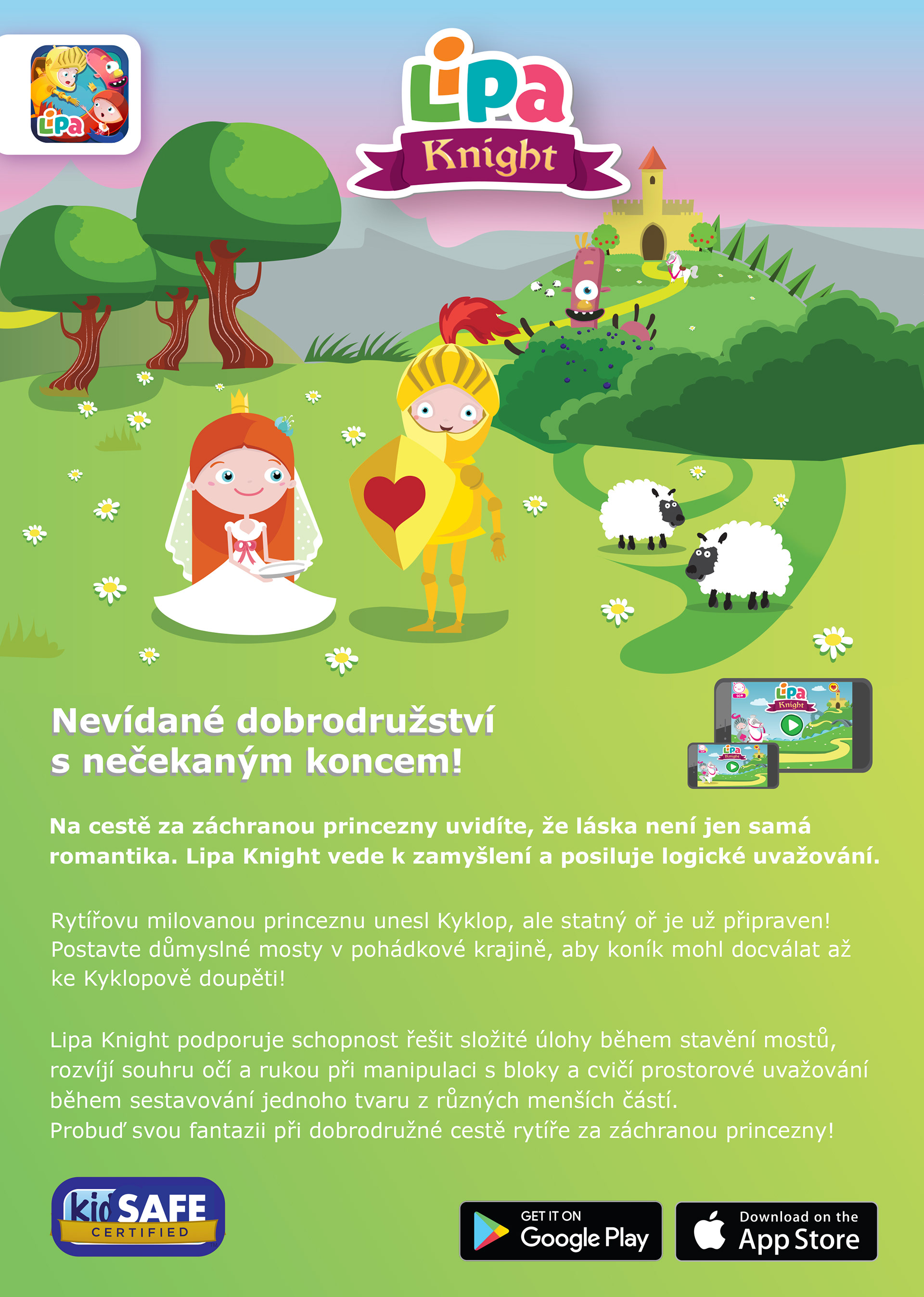 Reklamní plakát pro firmu Lipa