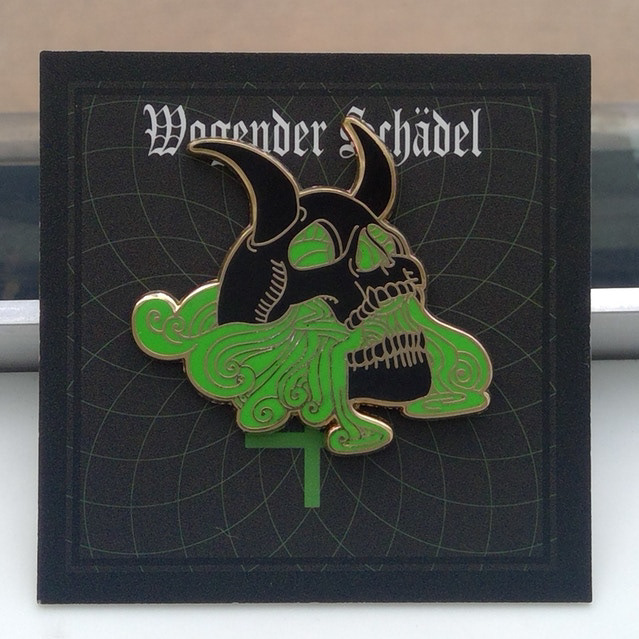 Wogender Schadel - Spirit pin