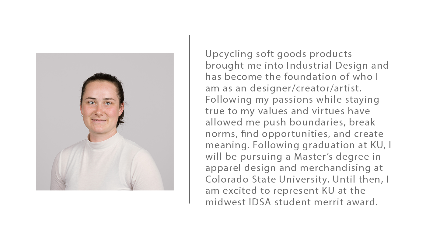 University of Kansas Industrial Design Senior Show 2022 Emilie Gavillet