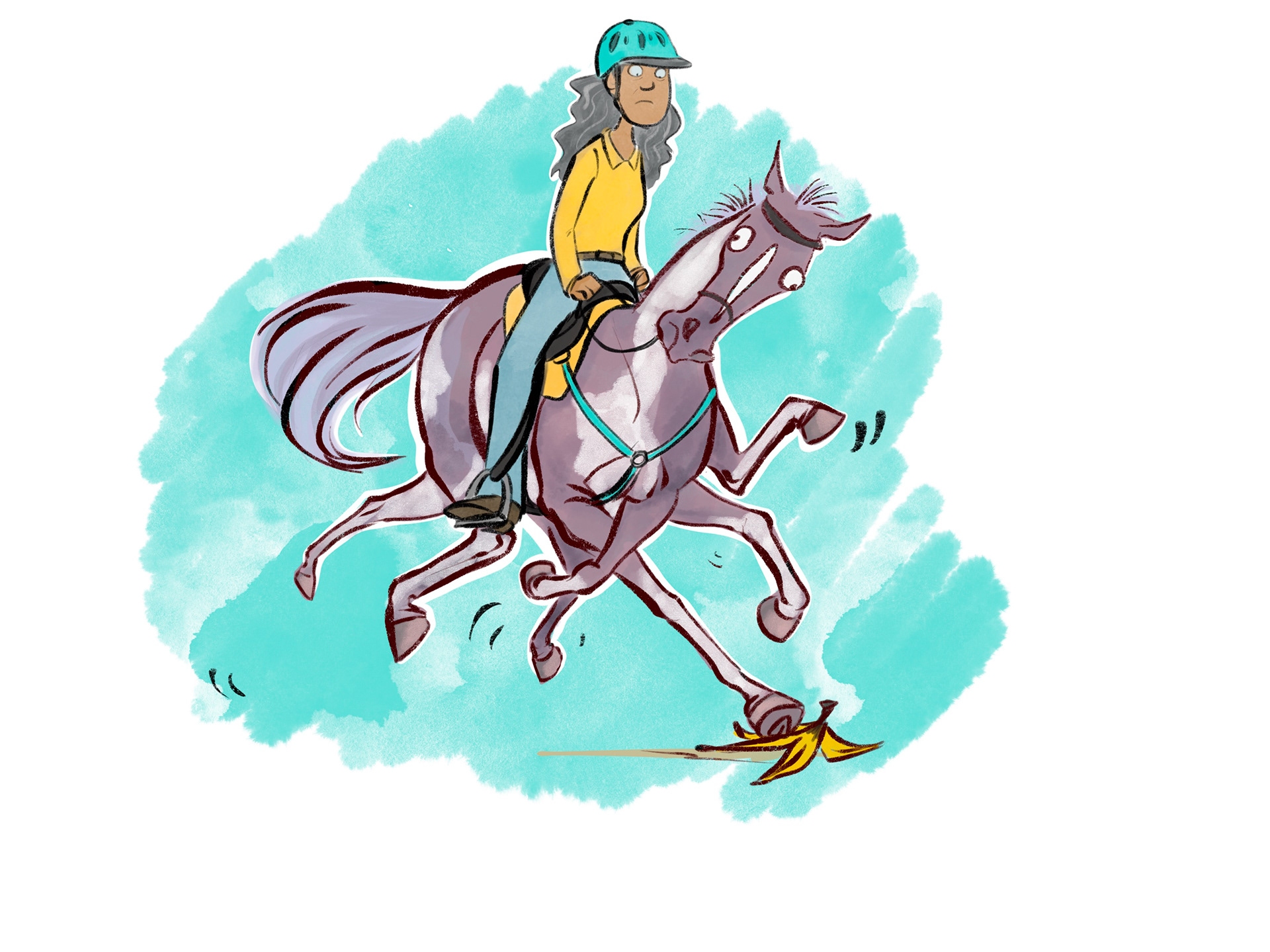 Clumsy Trail Horse