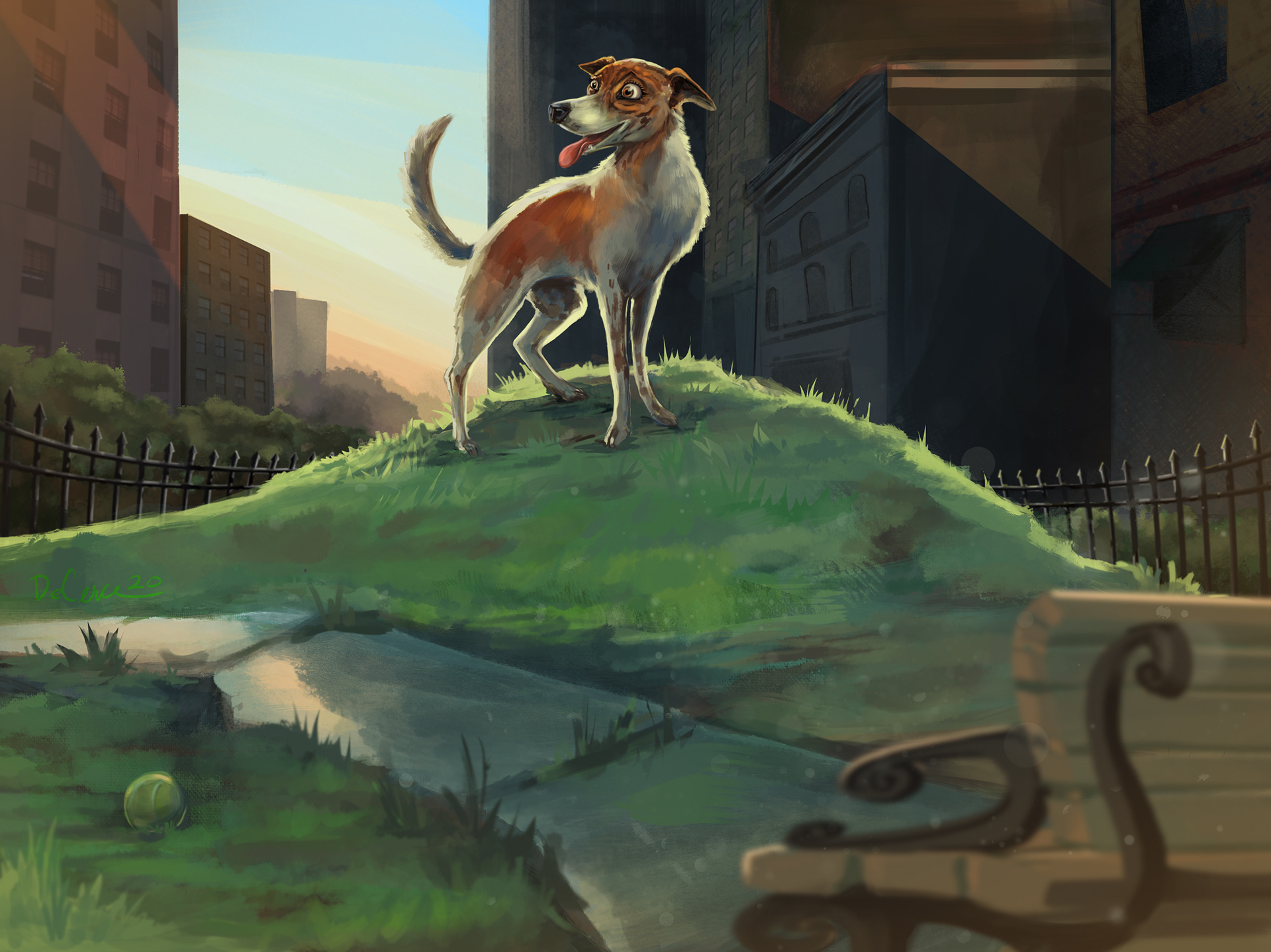 "Queen of the Dog Park"