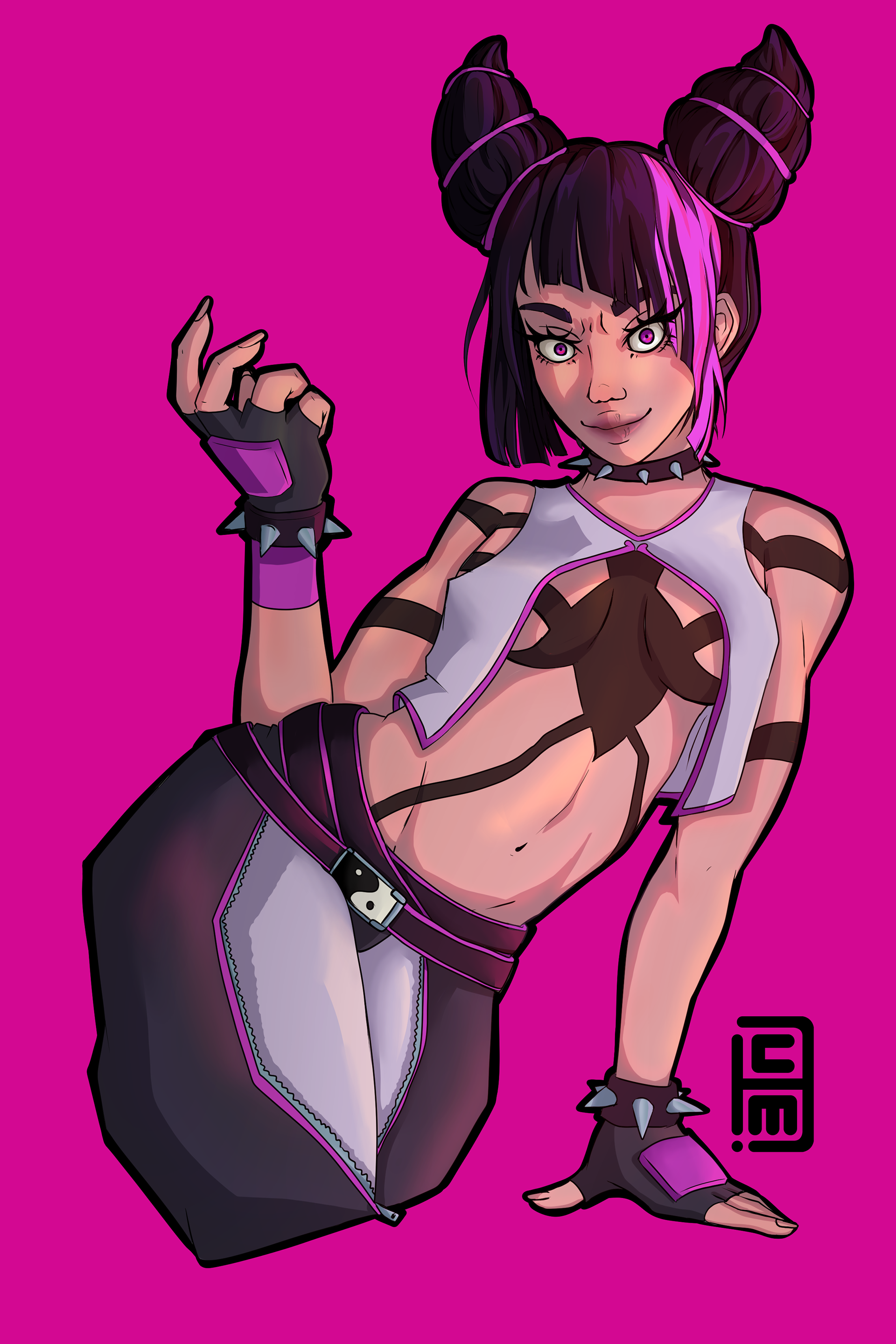 Juri Street Fighter 6 - Clip Studio Paint - 2022