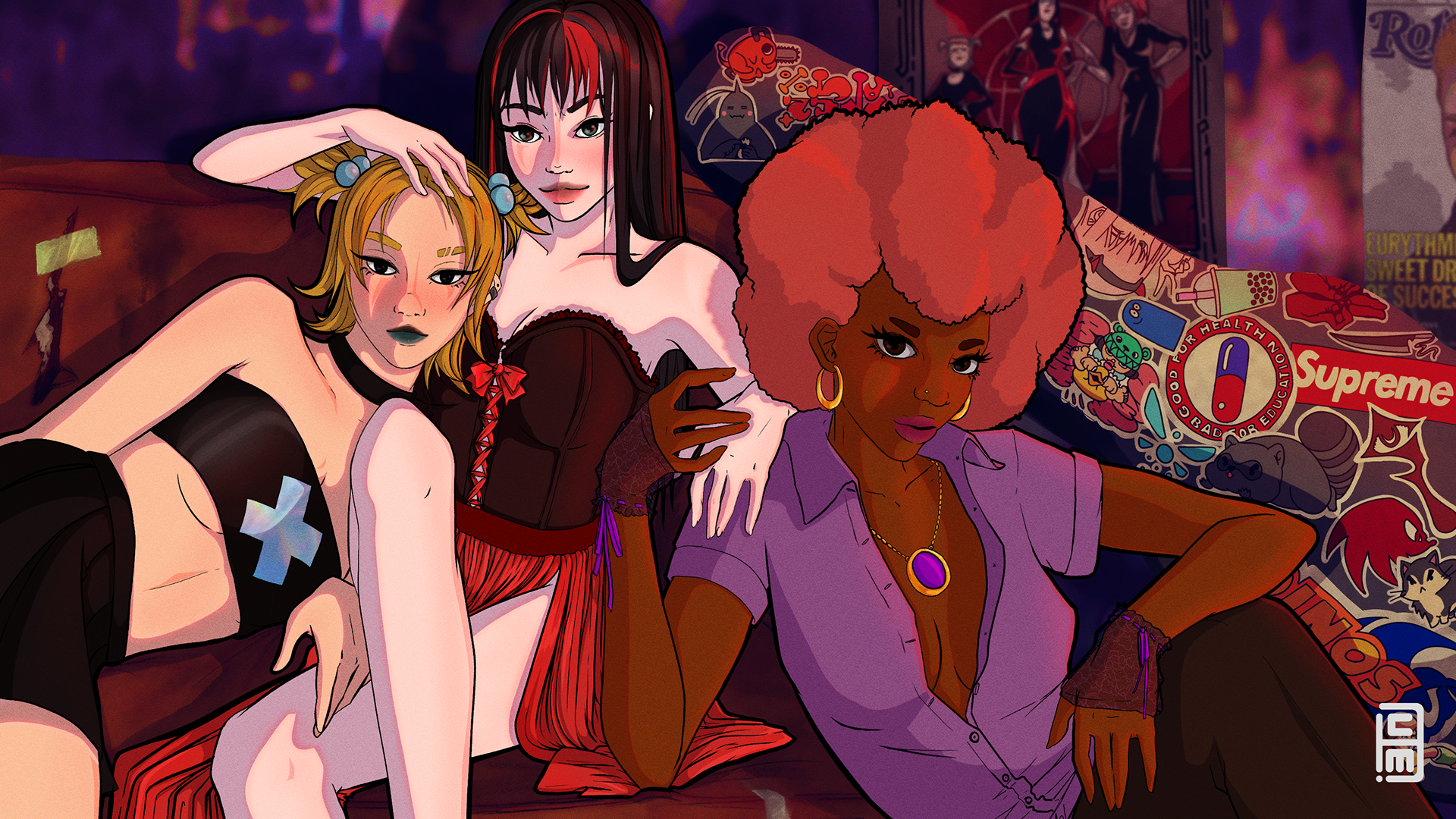 Scooby Doo Hex Girls - Clip Studio Paint - 2022