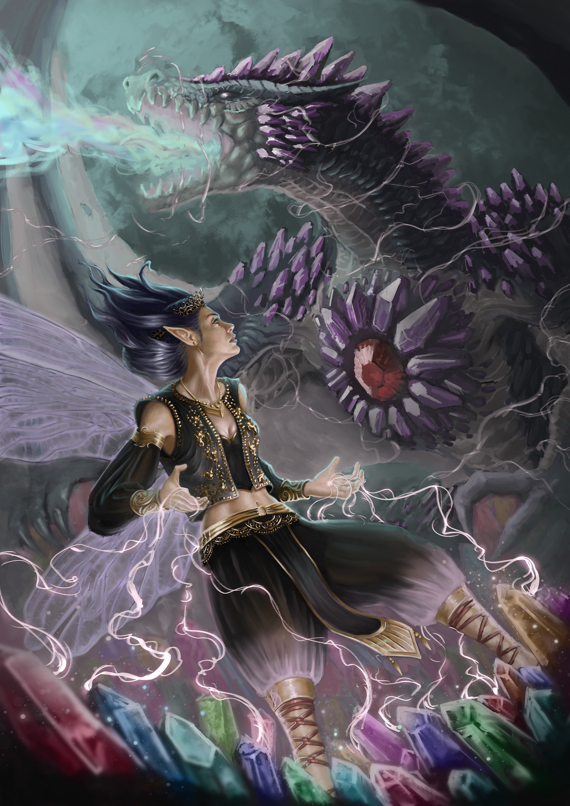 Rhys, Sealing Cthrion Uroniziir (Commission)