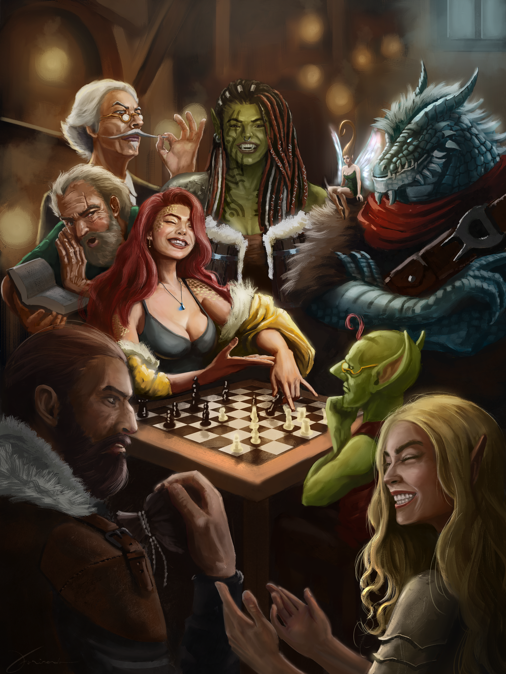 Chess Duel (Commission)