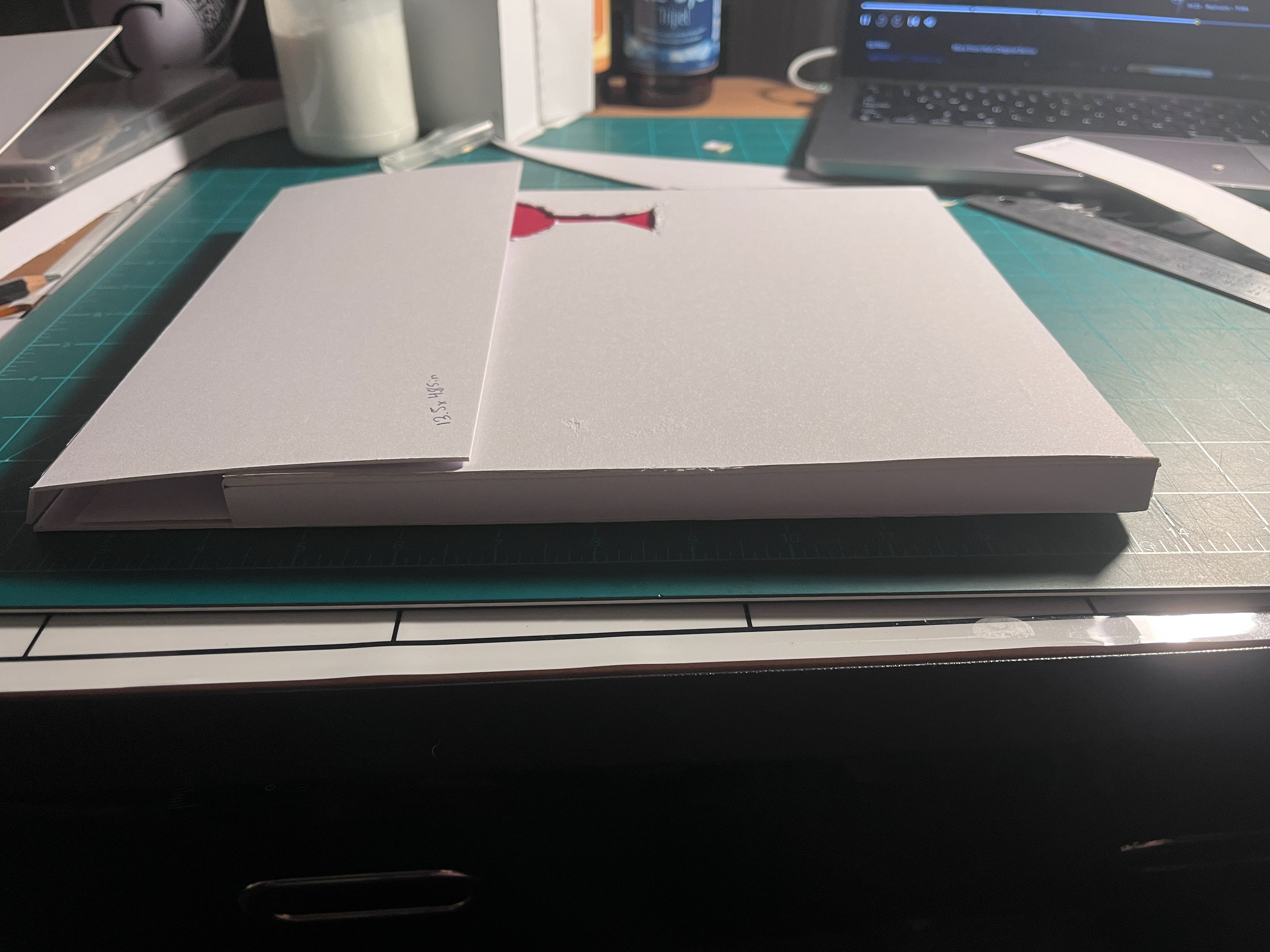 Added flap and possible die-cut element
