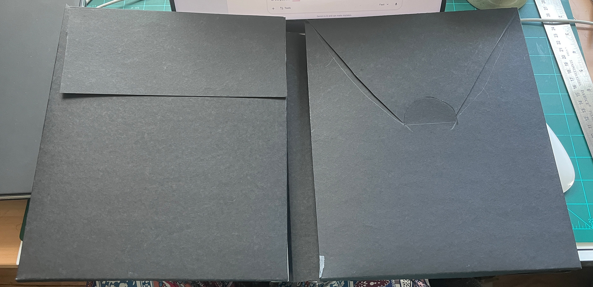 Paper pocket prototype
