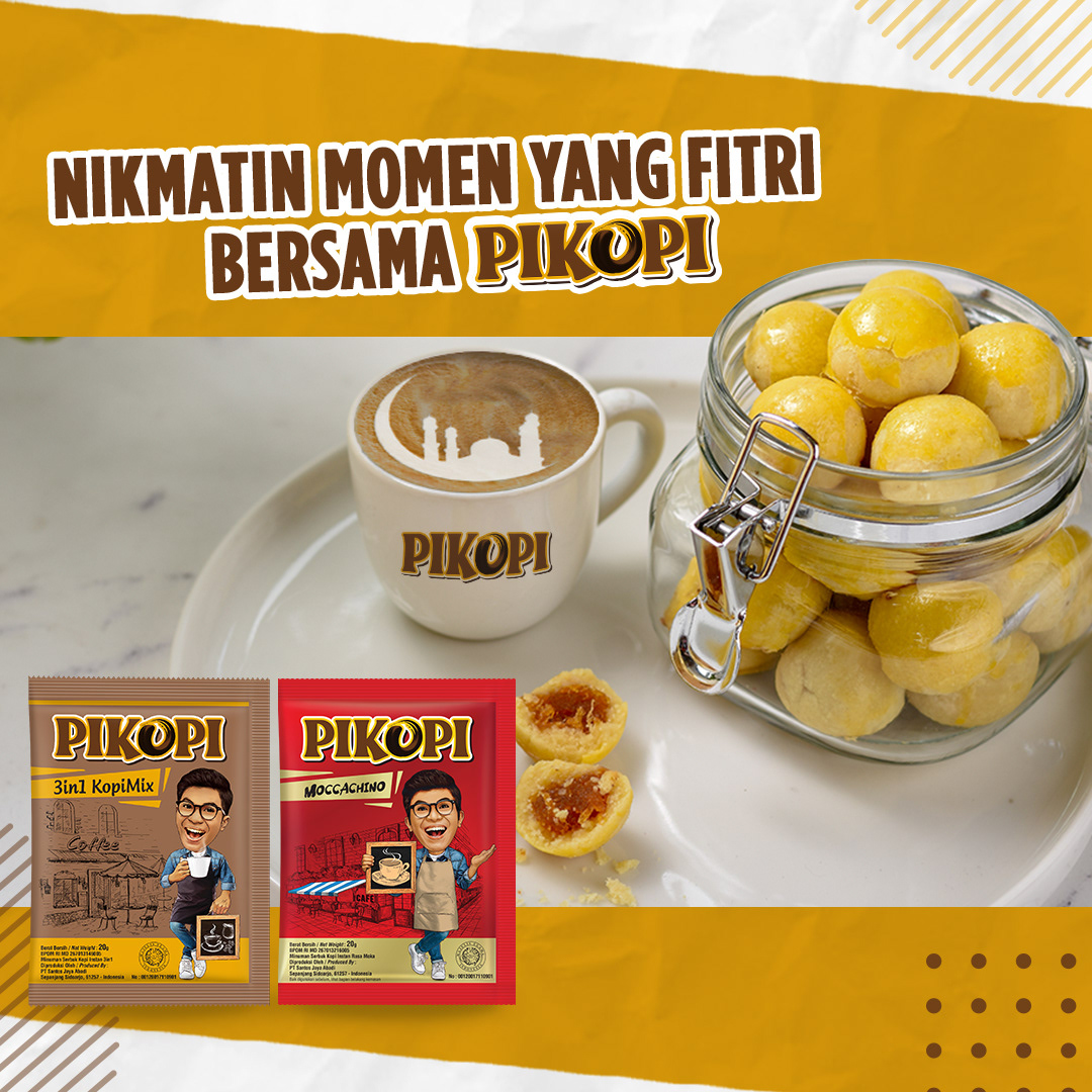 Social media content for the Pikopi coffee brand