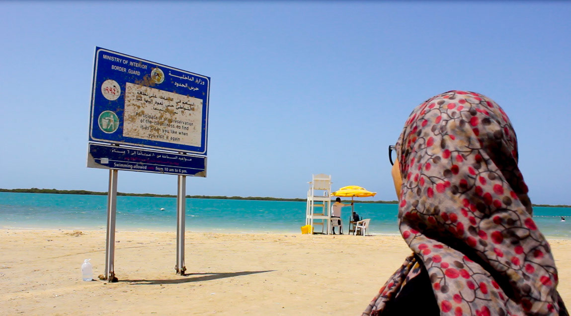 Photo Shoot for Hijab, Red Sea