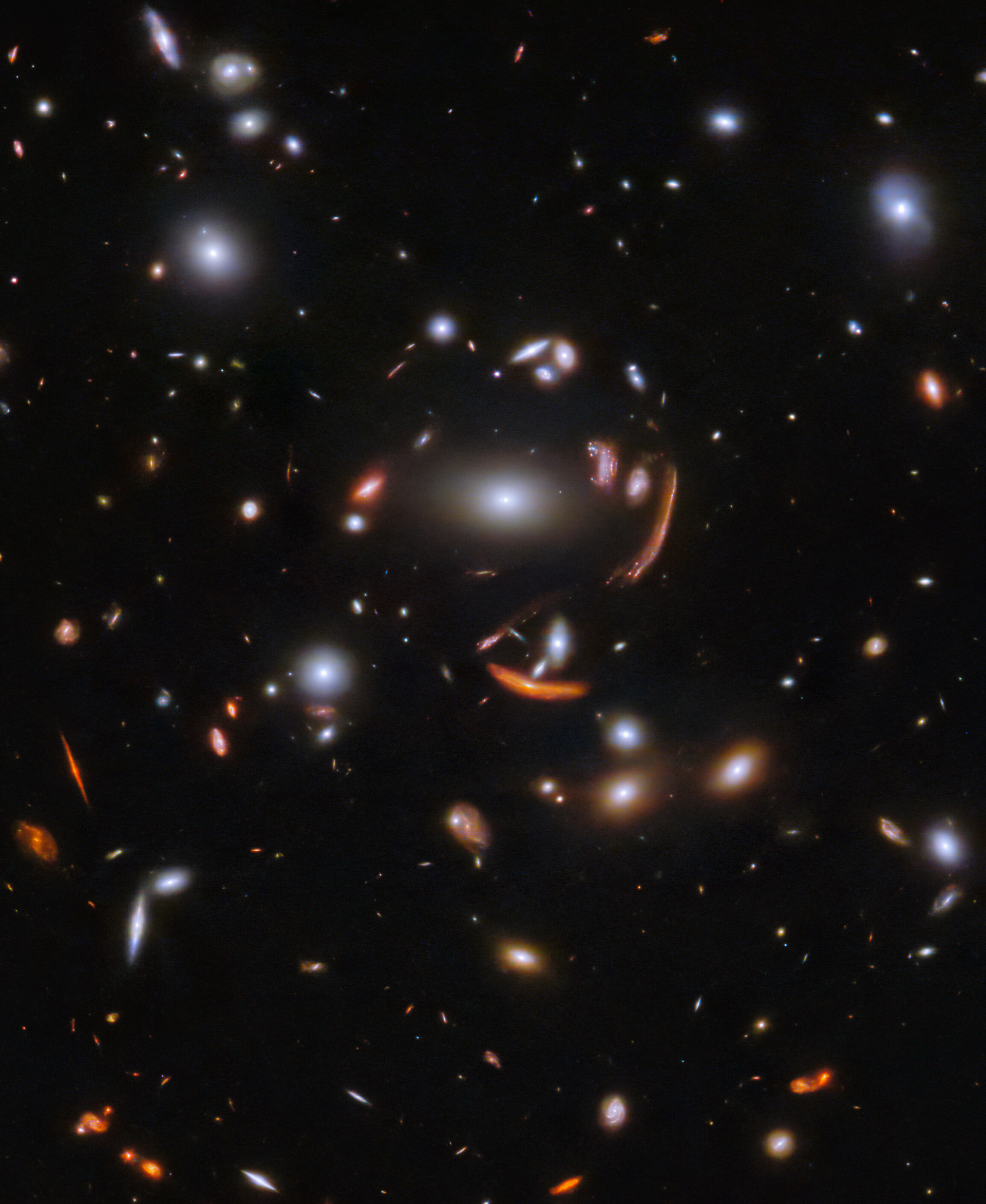 Galactic gathering - Credit: ESA/Webb, NASA & CSA, J. Rigby and the JWST TEMPLATES team