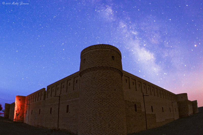 Maranjab Caravansary by Twilight...