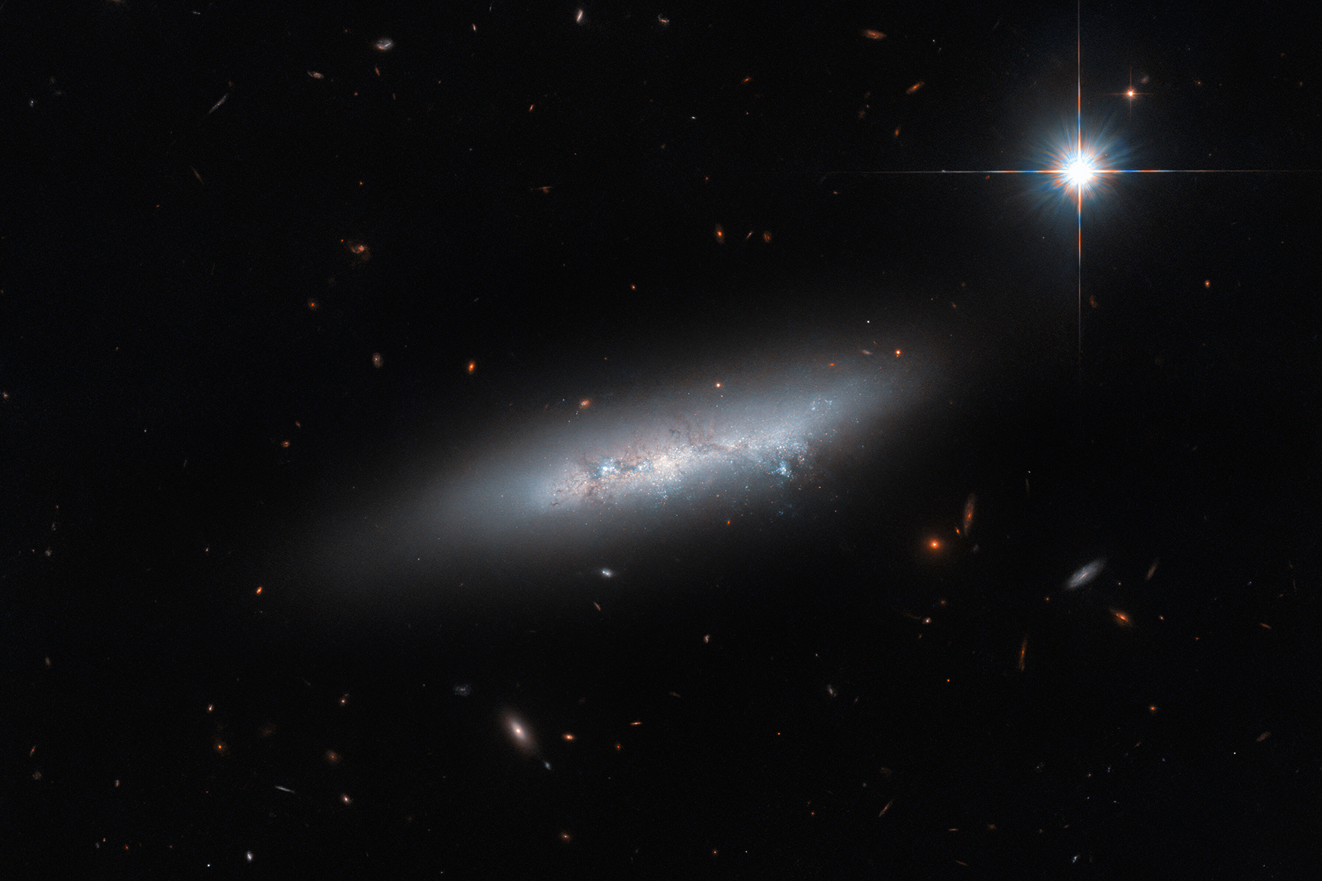 “Late-type” galaxy?- Credit: ESA/Hubble & NASA, C. Kilpatrick