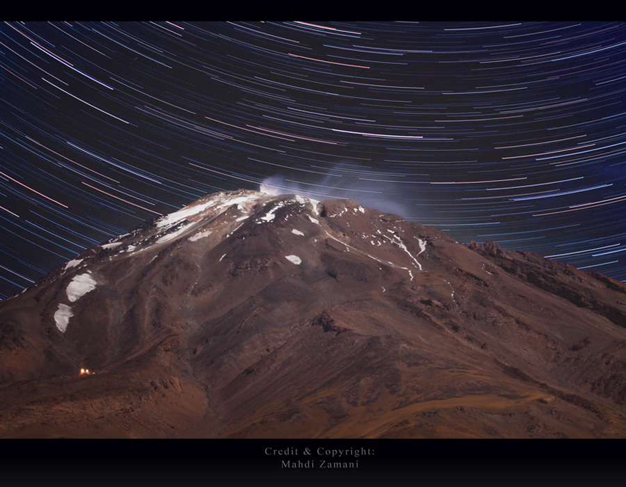 Smoking Damavand...