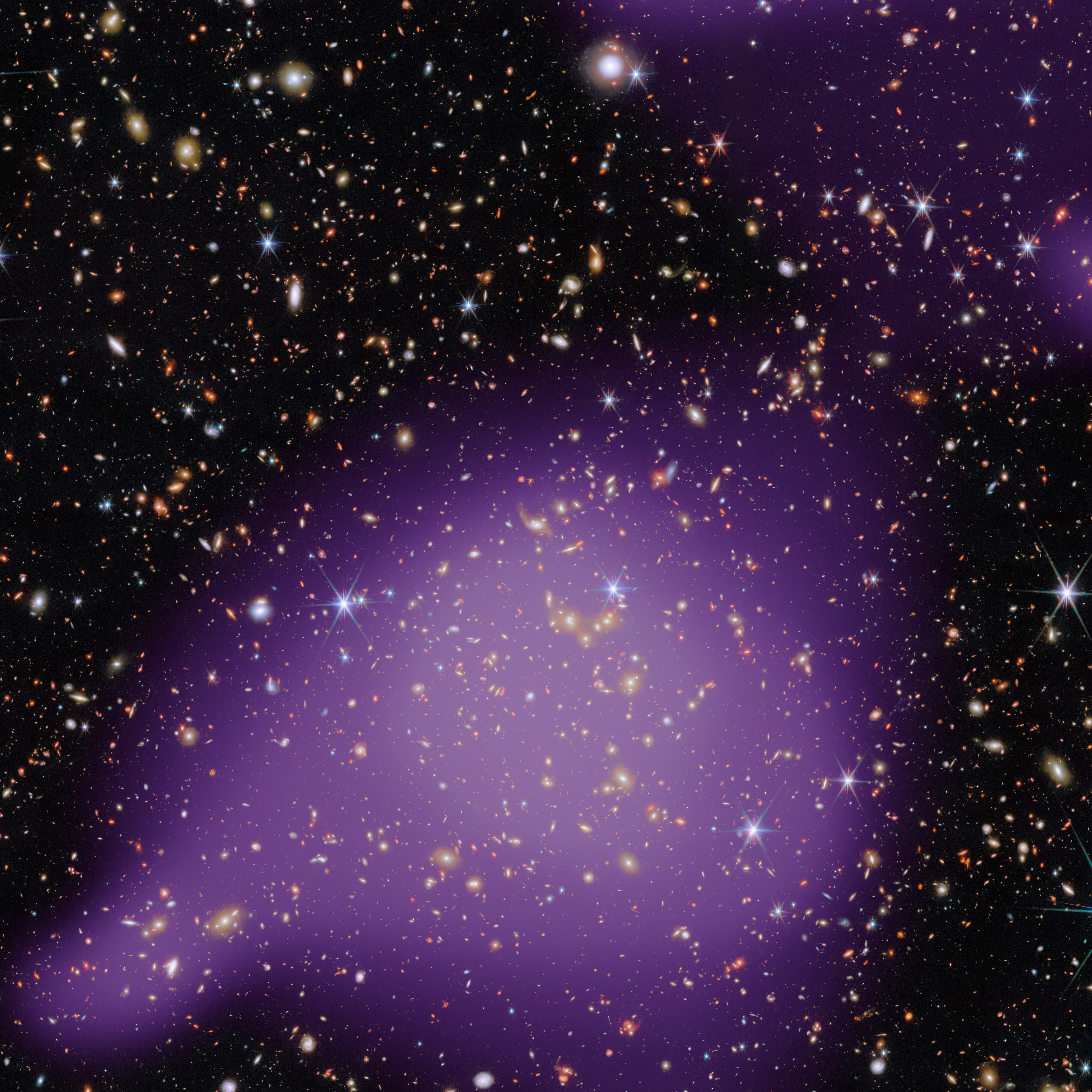 A visual feast of galaxies, from infrared to X-ray - Credit: ESA/Webb, NASA & CSA, G. Gozaliasl, A. Koekemoer, M. Franco, and the COSMOS-Web team