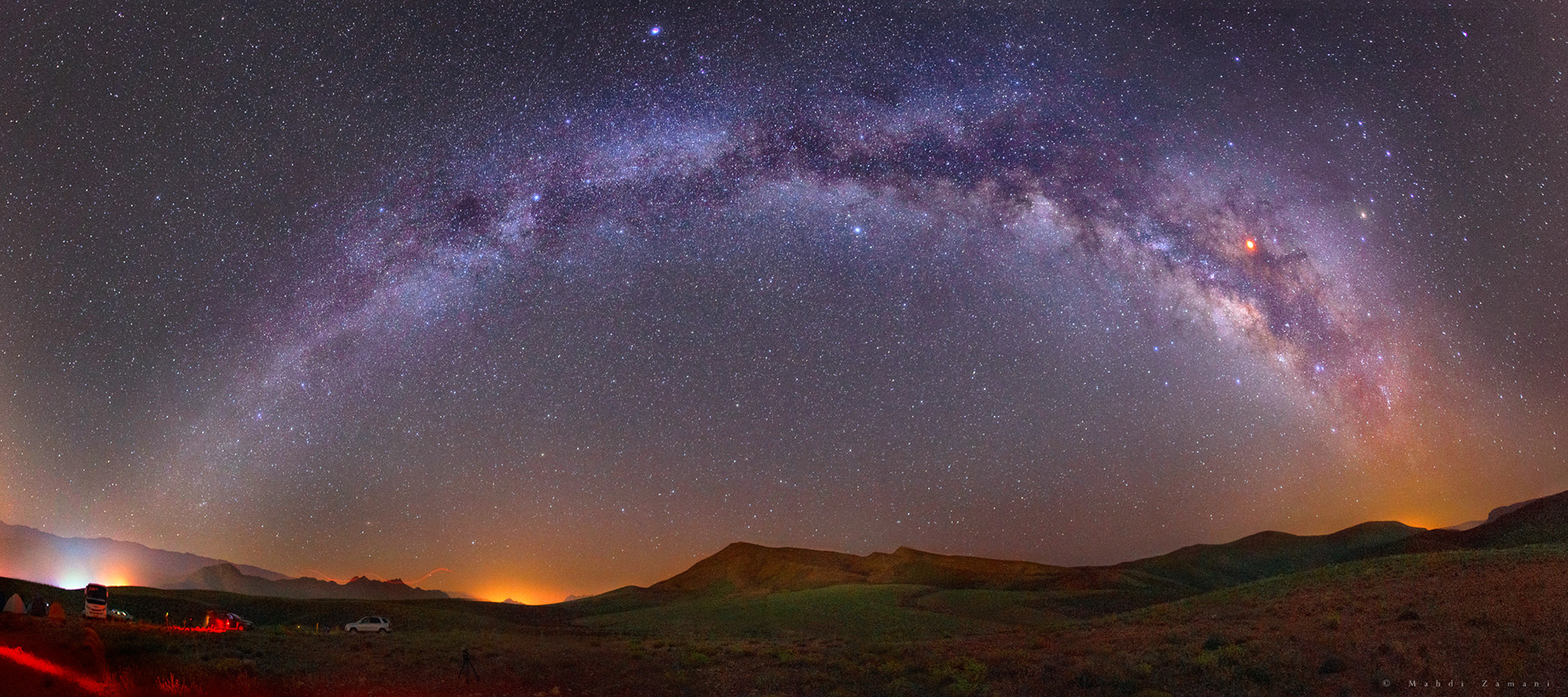 Milky Way by Eclipse...