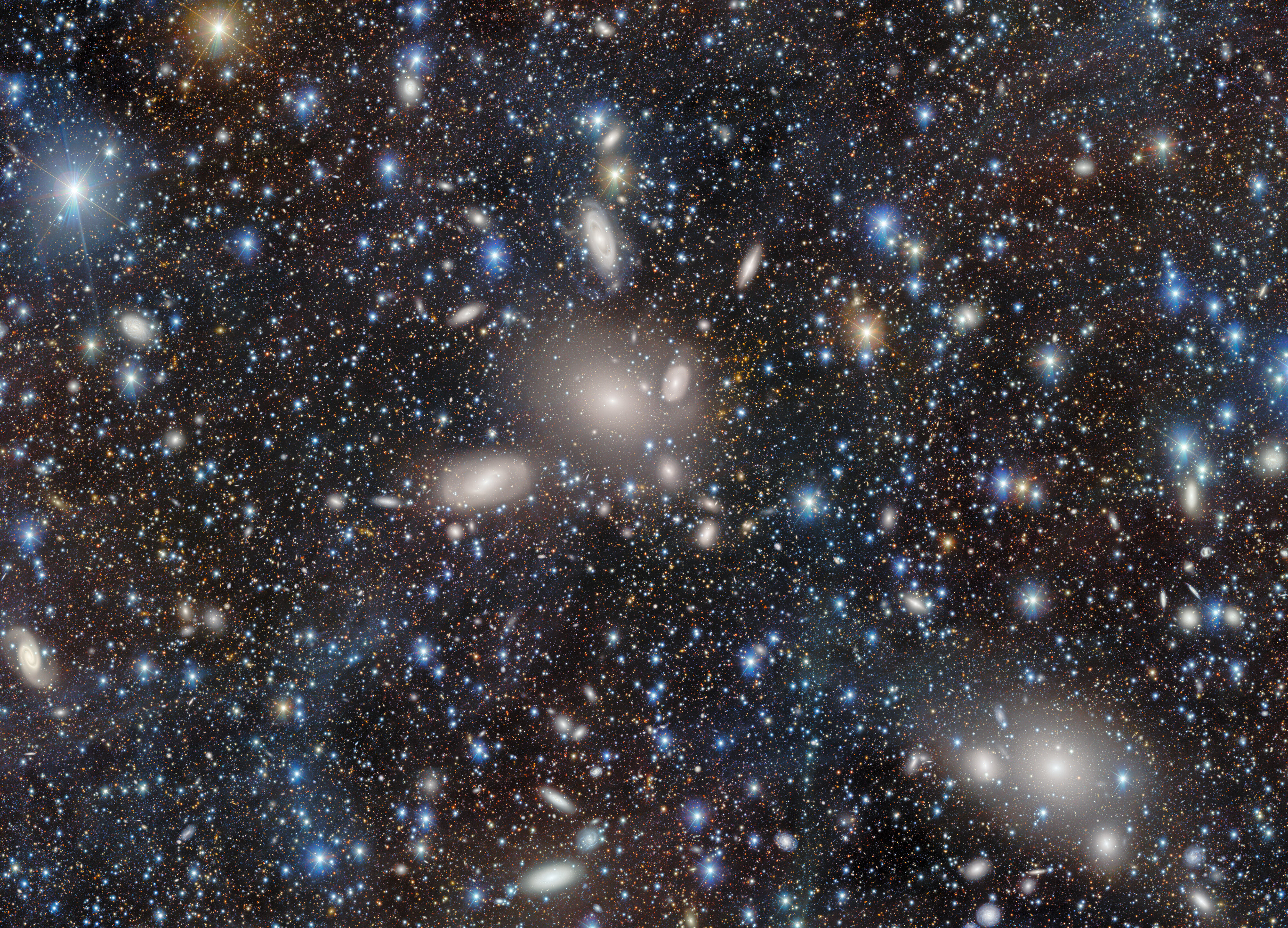 DECam Deep View of the Antlia Cluster - Credit: Dark Energy Survey/DOE/FNAL/DECam/CTIO/NOIRLab/NSF/AURA Image processing: R. Colombari & M. Zamani (NSF NOIRLab)