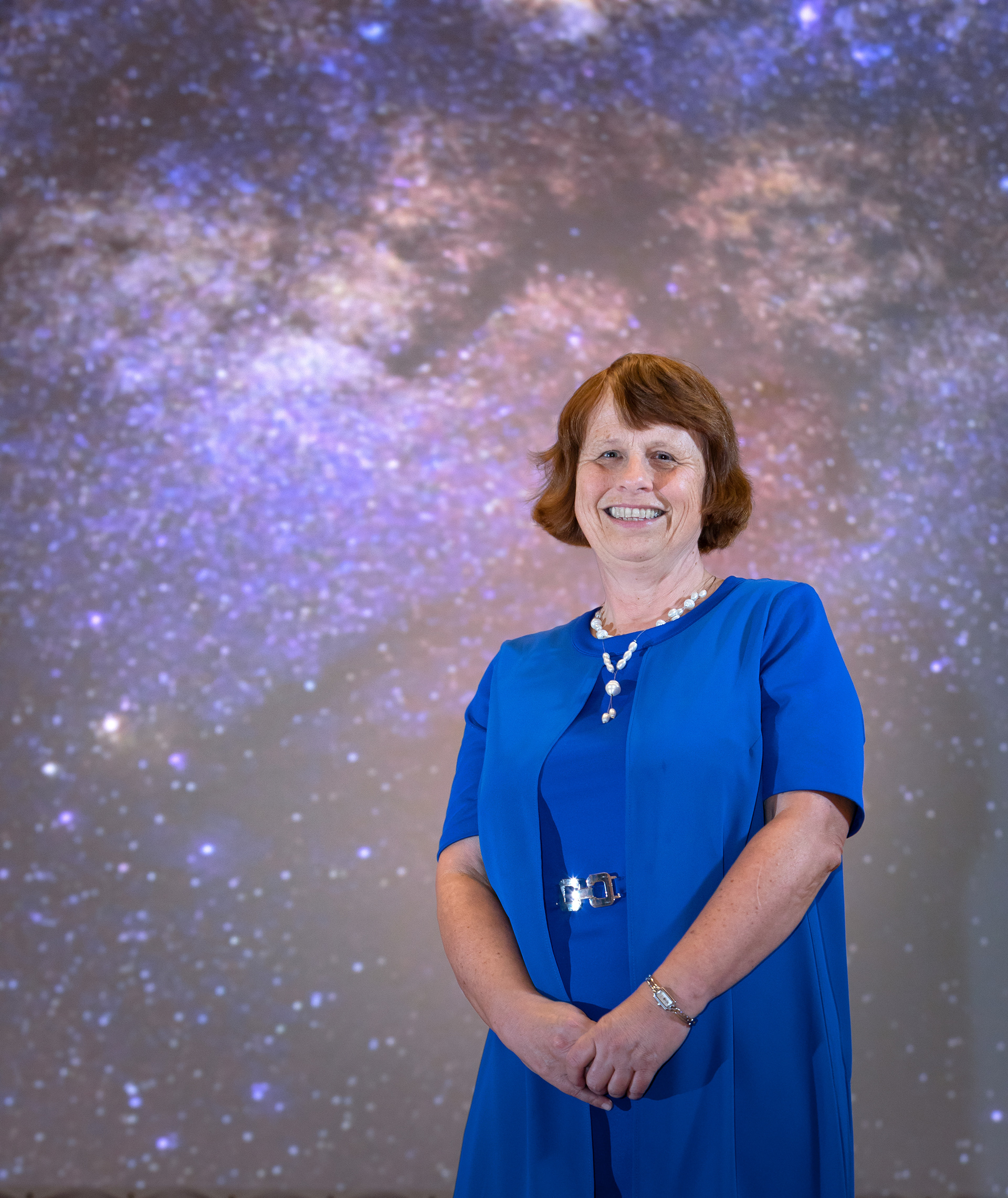 Ewine van Dishoeck (IAU President) during the IAU General Assembly in Vienna, Austria.