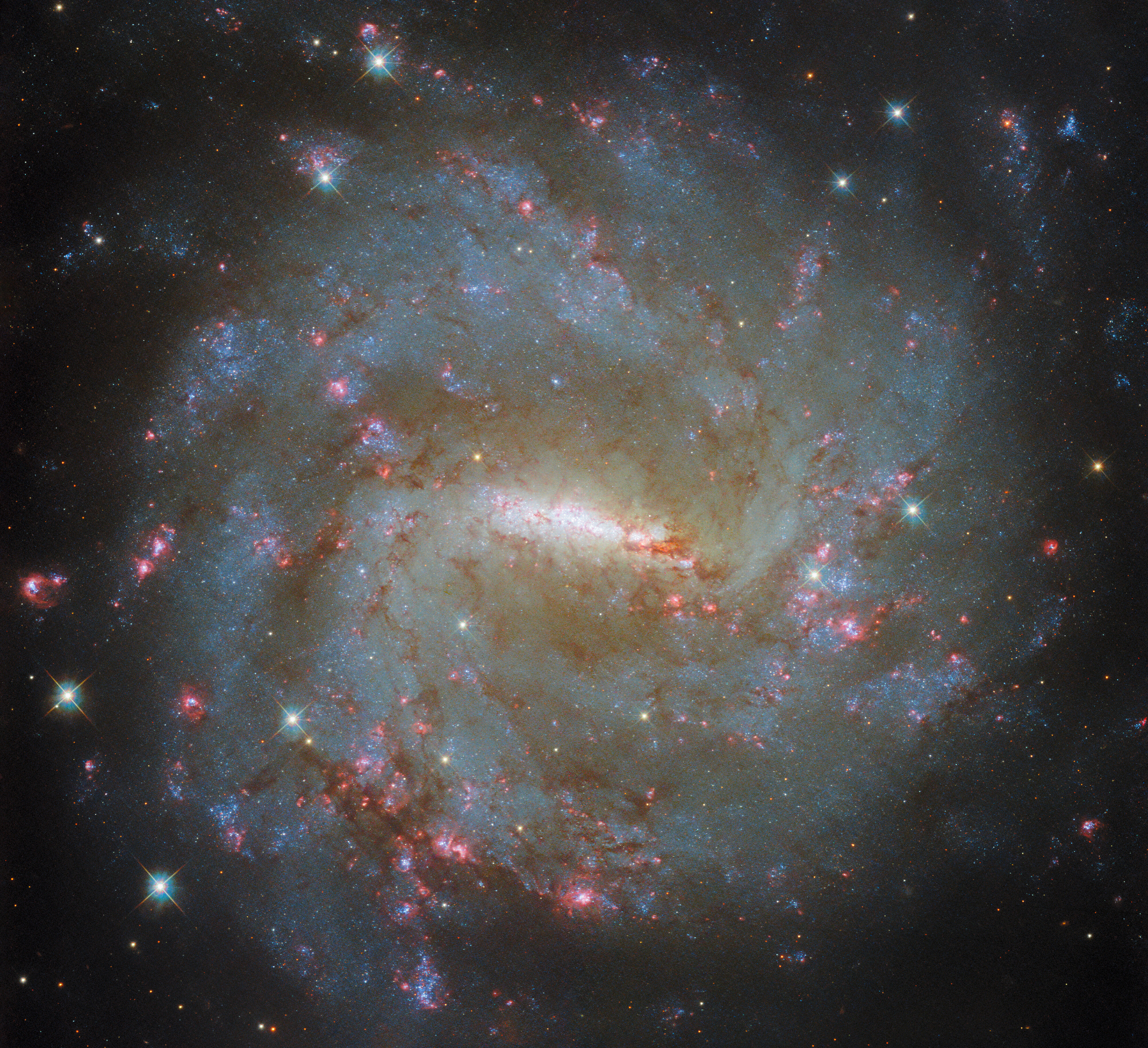 A broad and narrow galactic view - Credit: ESA/Hubble & NASA, D. Thilker